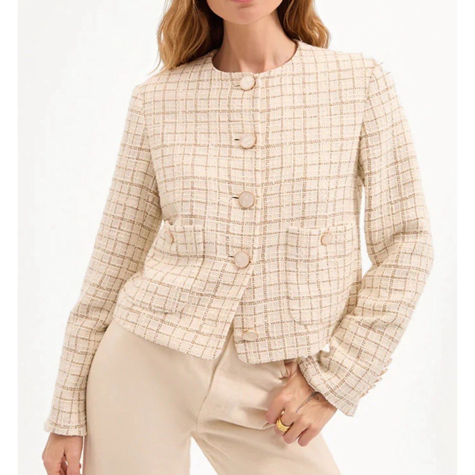 House of Harlow House Of Harlow 1960 Jacket Matching Petite Size S A001449 Size S / US 4 / IT 40 - 1 Thumbnail