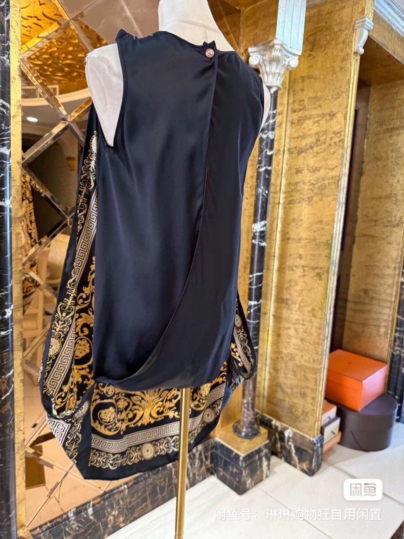 Versace Versace Silk top dress Size M / US 6-8 / IT 42-44 - 5 Thumbnail