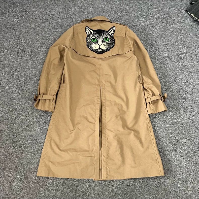 Gucci Gucci Size 38 Cat's head embroidery windbreaker jacket siz Size US XS / EU 42 / 0 - 2 Thumbnail