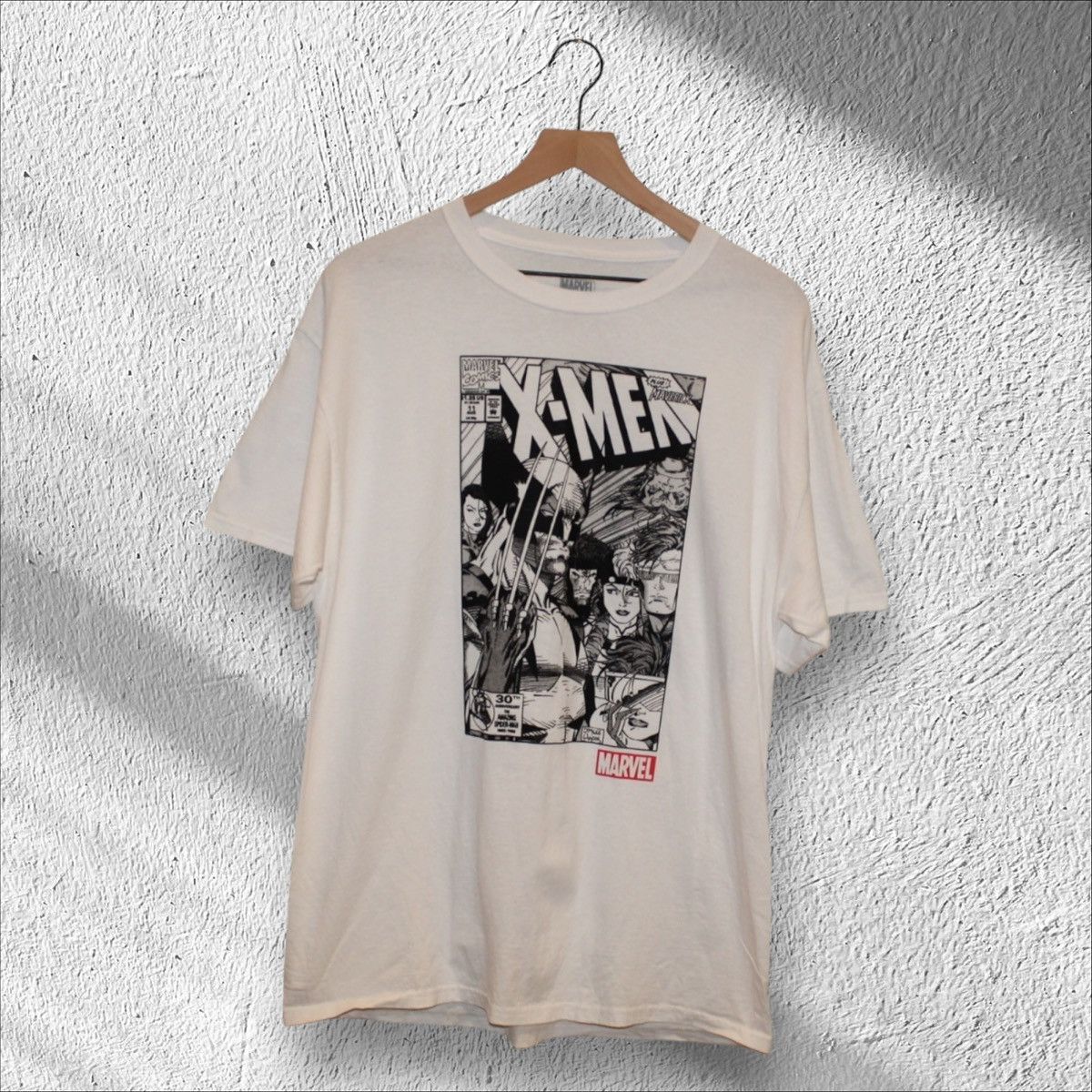 Marvel Comics X-Men Wolverine Marvel Comic Book Strip Shirt Large Size US L / EU 52-54 / 3 - 1 Thumbnail