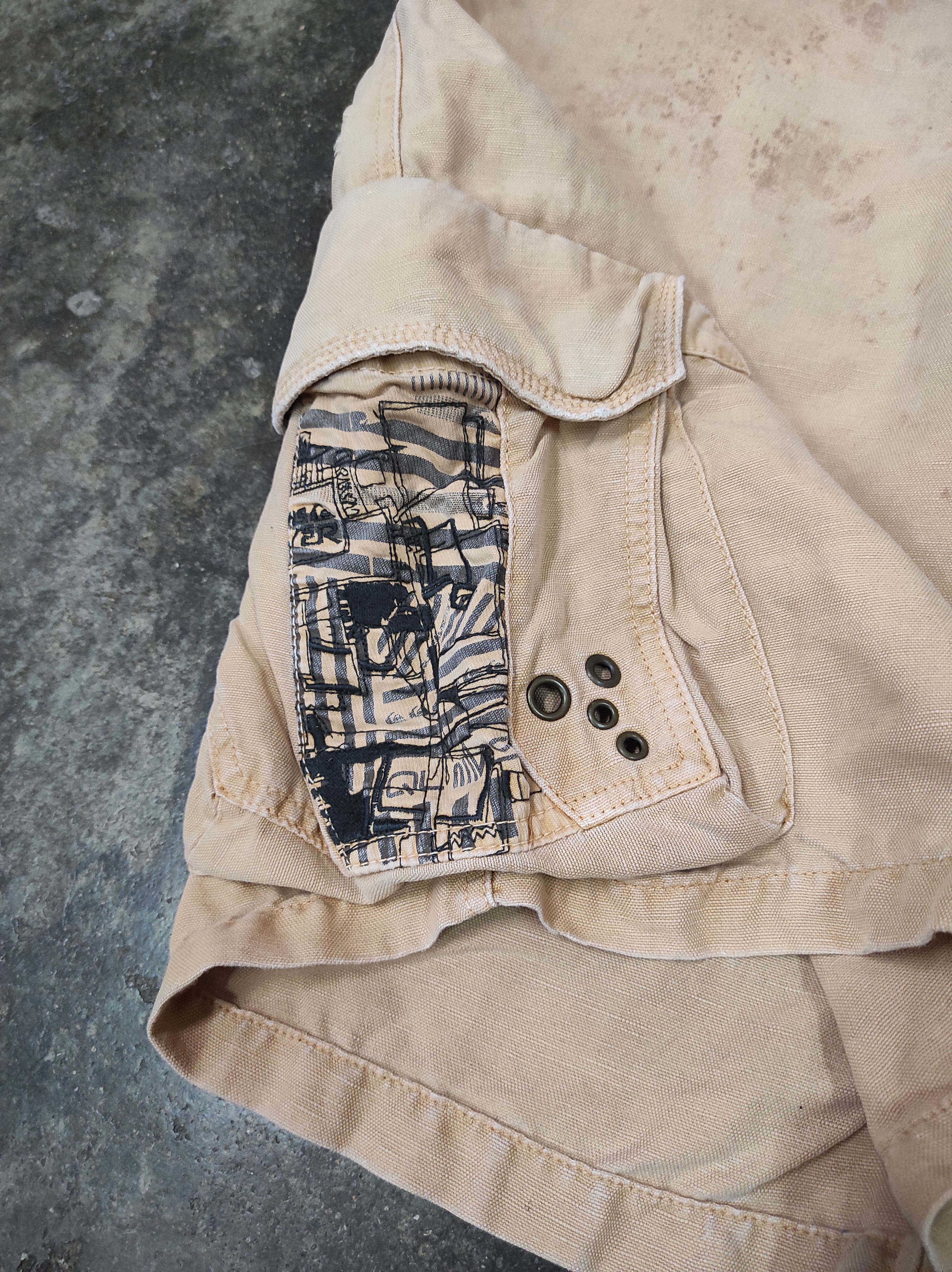 Quiksilver QUIKSILVER RARE CARGO SHORT PANTS Size US 34 / EU 50 - 4 Thumbnail
