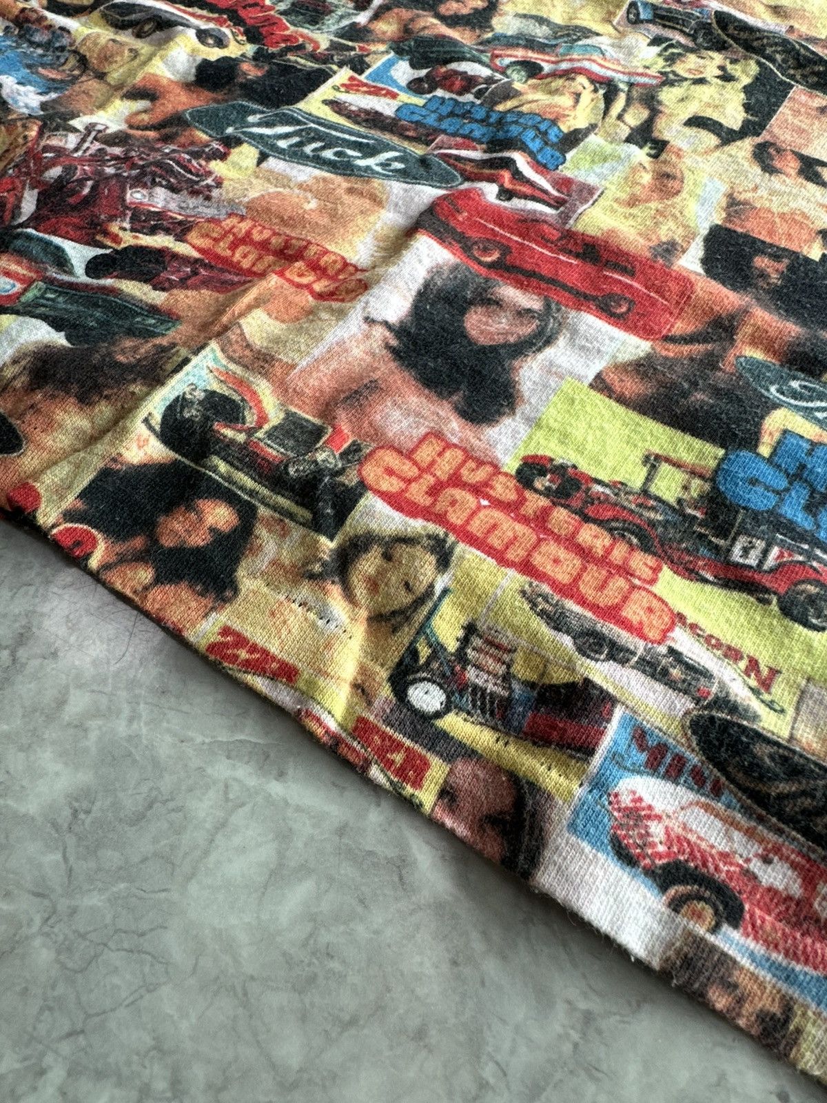 Hysteric Glamour Rare 90s Hysteric Glamour AOP Cars & Woman Single Stitch Tee Size ONE SIZE - 3 Thumbnail