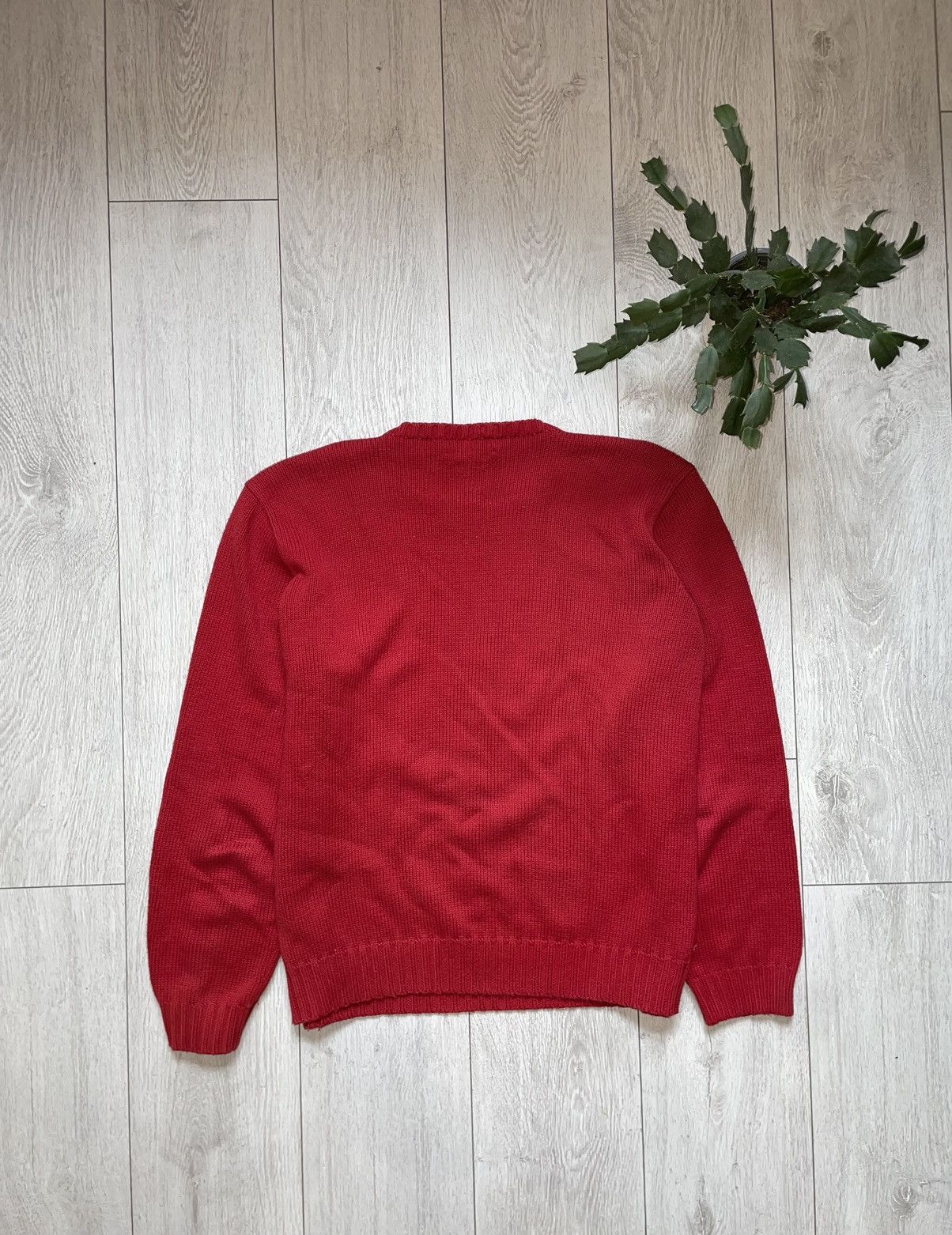Polo Ralph Lauren × Vintage Knitted Sweater Polo Ralph Lauren Old Money Luxury Opium Size US XL / EU 56 / 4 - 2 Thumbnail