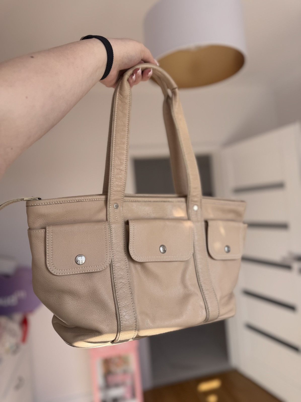 Longchamp Longchamp Leather handbag Size ONE SIZE - 1 Thumbnail