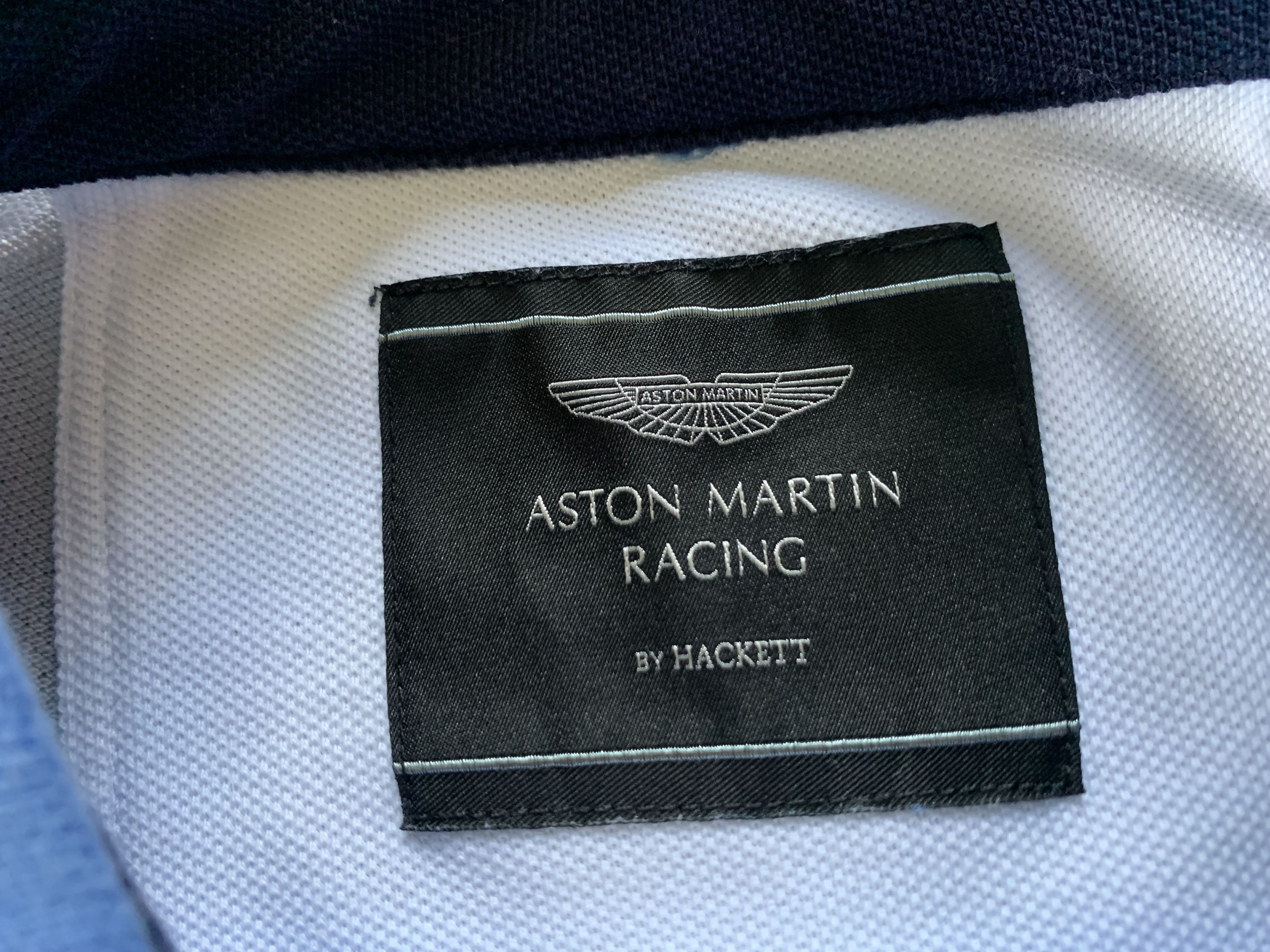 Hackett Youth Hackett Aston Martin Racing Cotton Polo T-Shirt Size US S / EU 44-46 / 1 - 9 Thumbnail