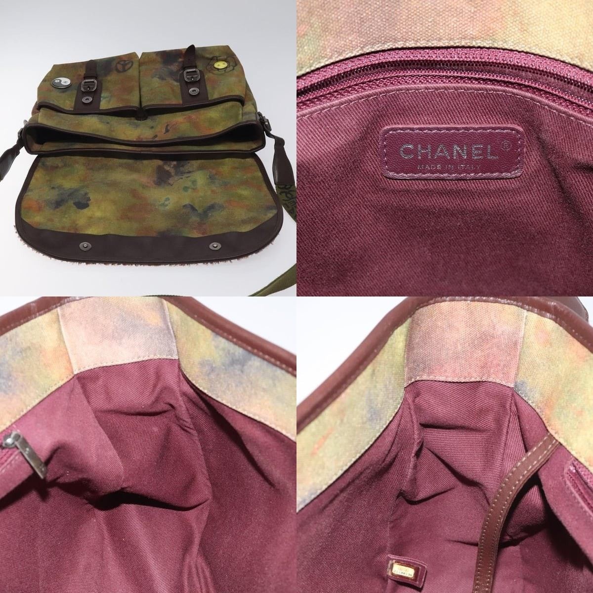 Chanel Chanel Embroidery Graffiti Shoulder Bag Size ONE SIZE - 7 Thumbnail