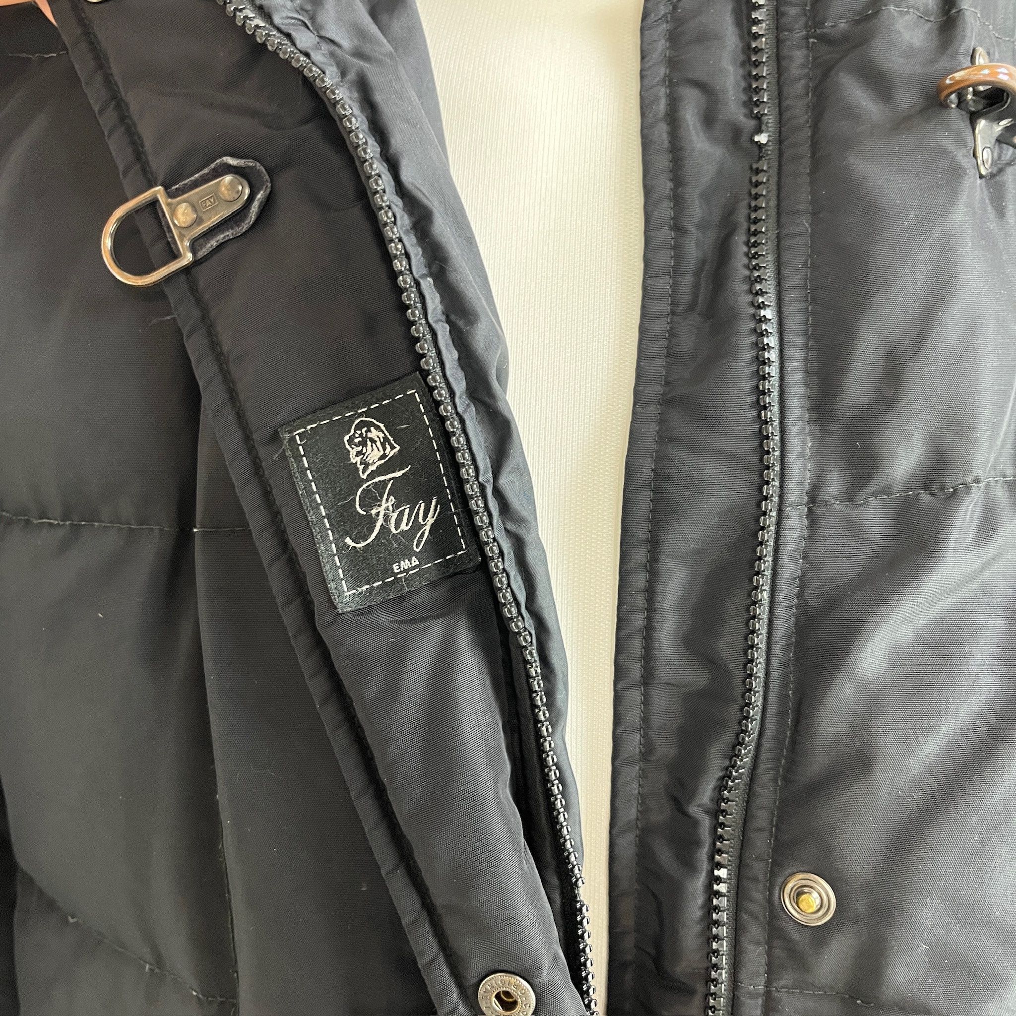 Fay Piumino Fay Cucitura Quadrati – Taglia L Size L / US 10 / IT 46 - 6 Thumbnail