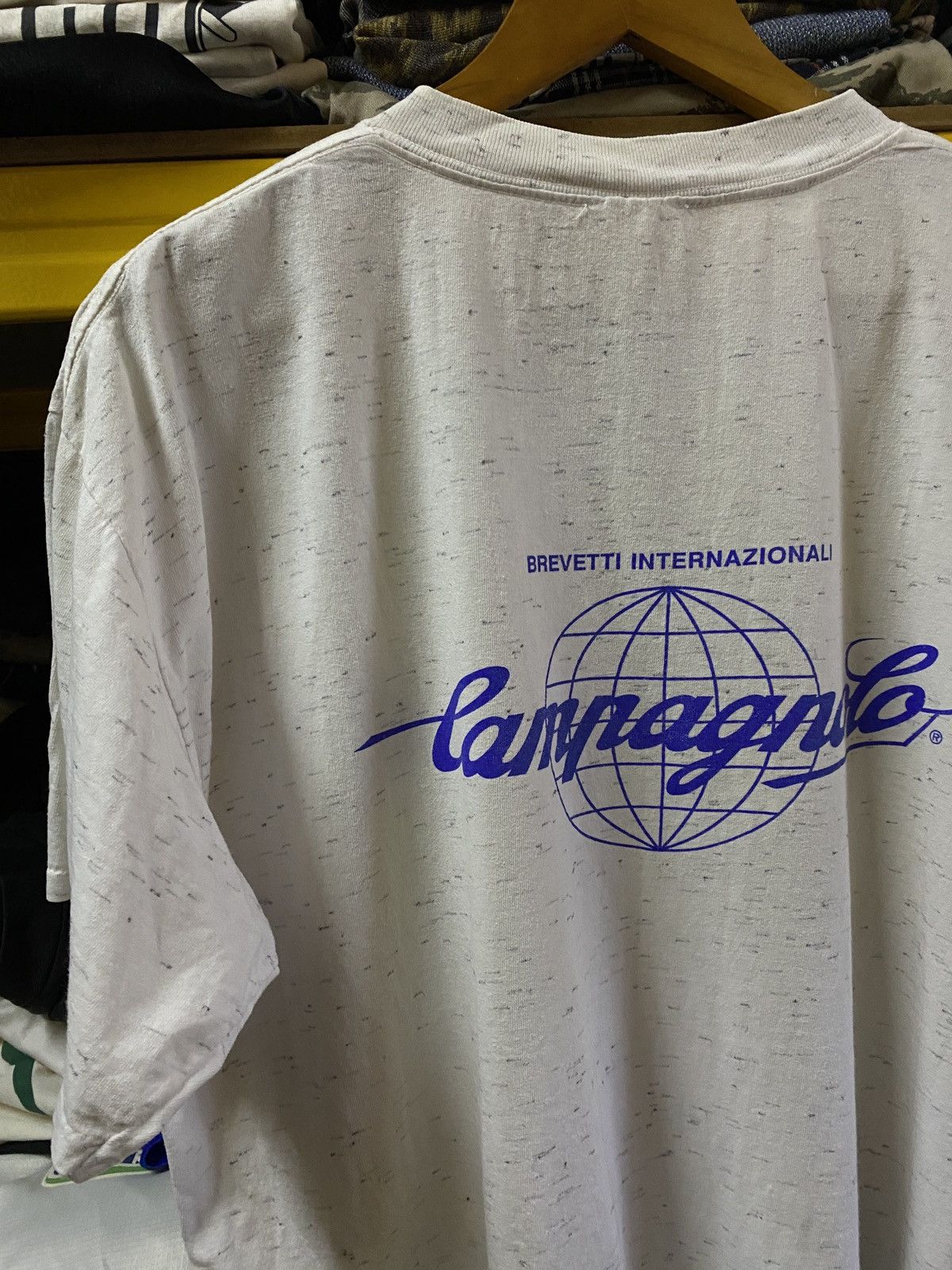 Sports Specialties Vintage 90s CAMPAGNOLO bicycle single stitch Giro D’Italia Size US XL / EU 56 / 4 - 9 Thumbnail