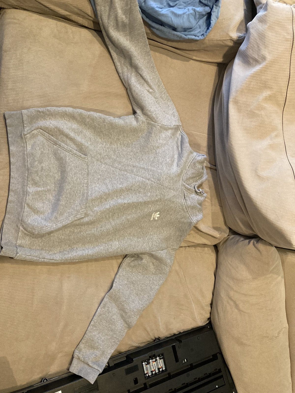 Adidas Grey adidas hoodie Size US M / EU 48-50 / 2 - 3 Thumbnail