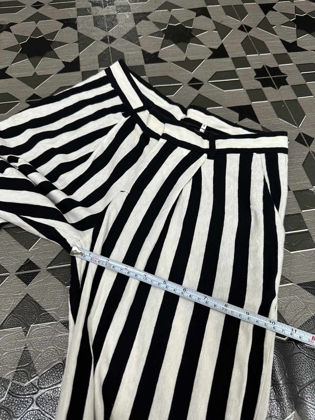 Hysteric Glamour Hysteric Glamour Stripe Prisoner Pants Size US 30 / EU 46 - 12 Thumbnail