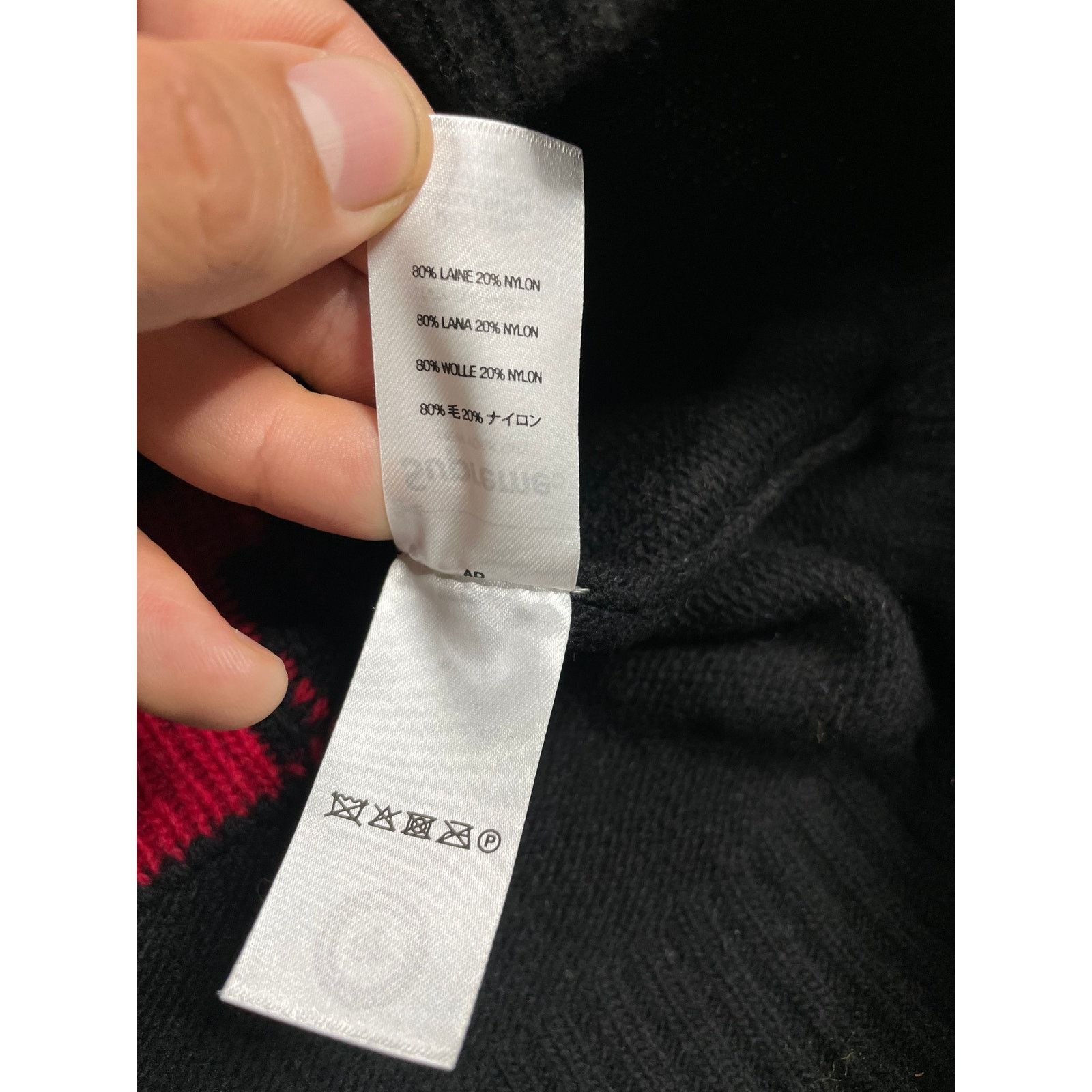 Supreme Supreme Yohji TEKKEN Sweater Black Medium New Size US M / EU 48-50 / 2 - 4 Thumbnail