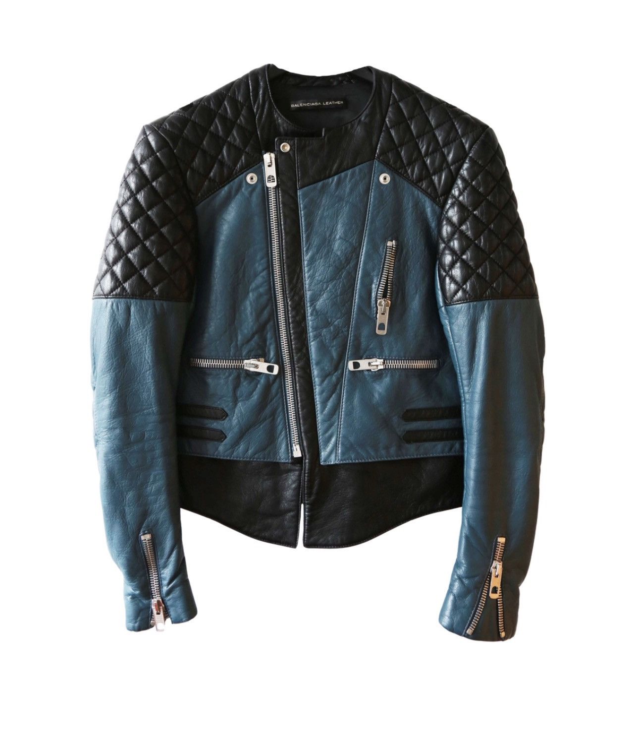 Balenciaga Balenciaga Quilted Leather Perfecto Jacket – Size 38 Size S / US 4 / IT 40 - 8 Thumbnail