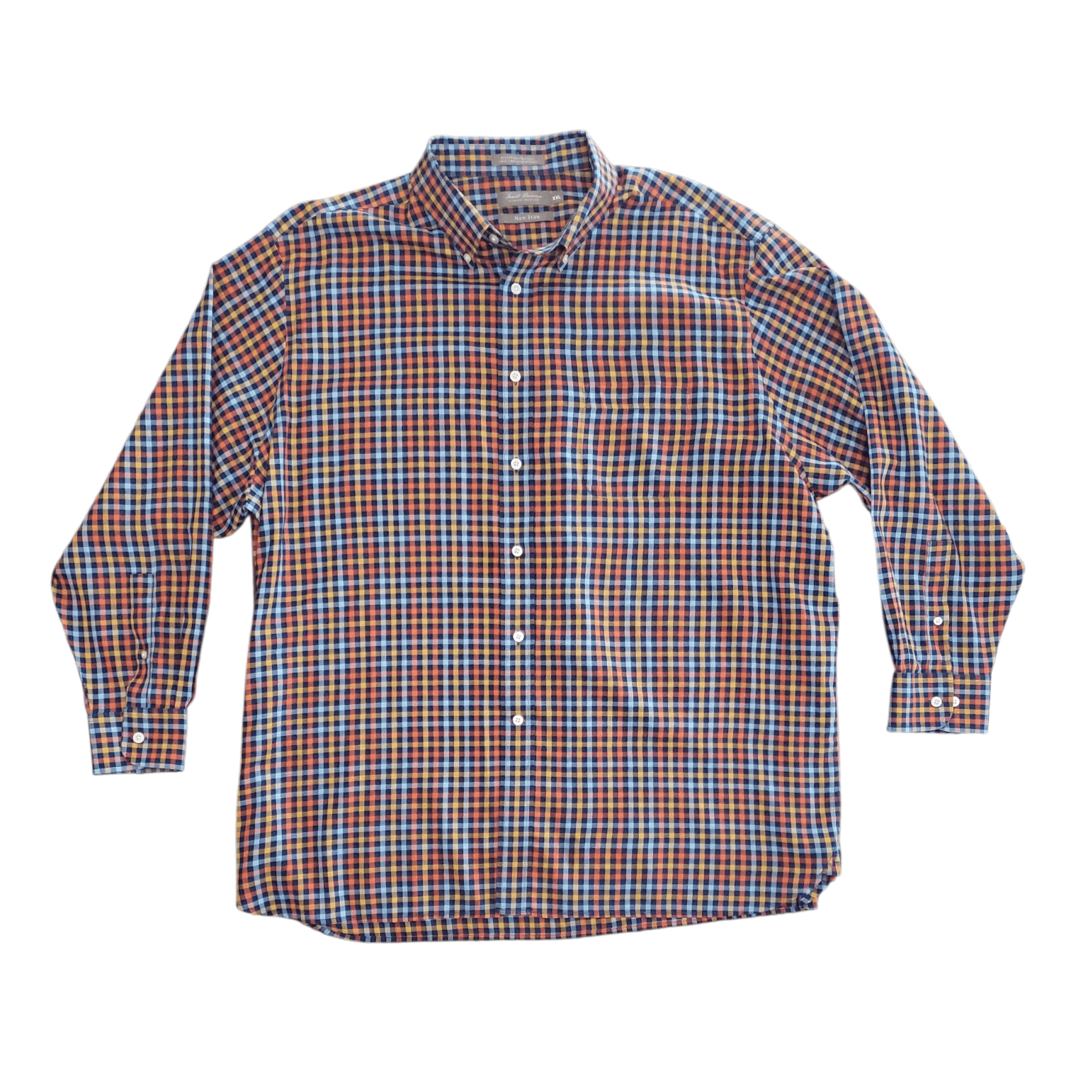 Daniel Cremieux Men's Daniel Cremieux Checked Button Down Shirt XXL Size US XXL / EU 58 / 5 - 2 Thumbnail