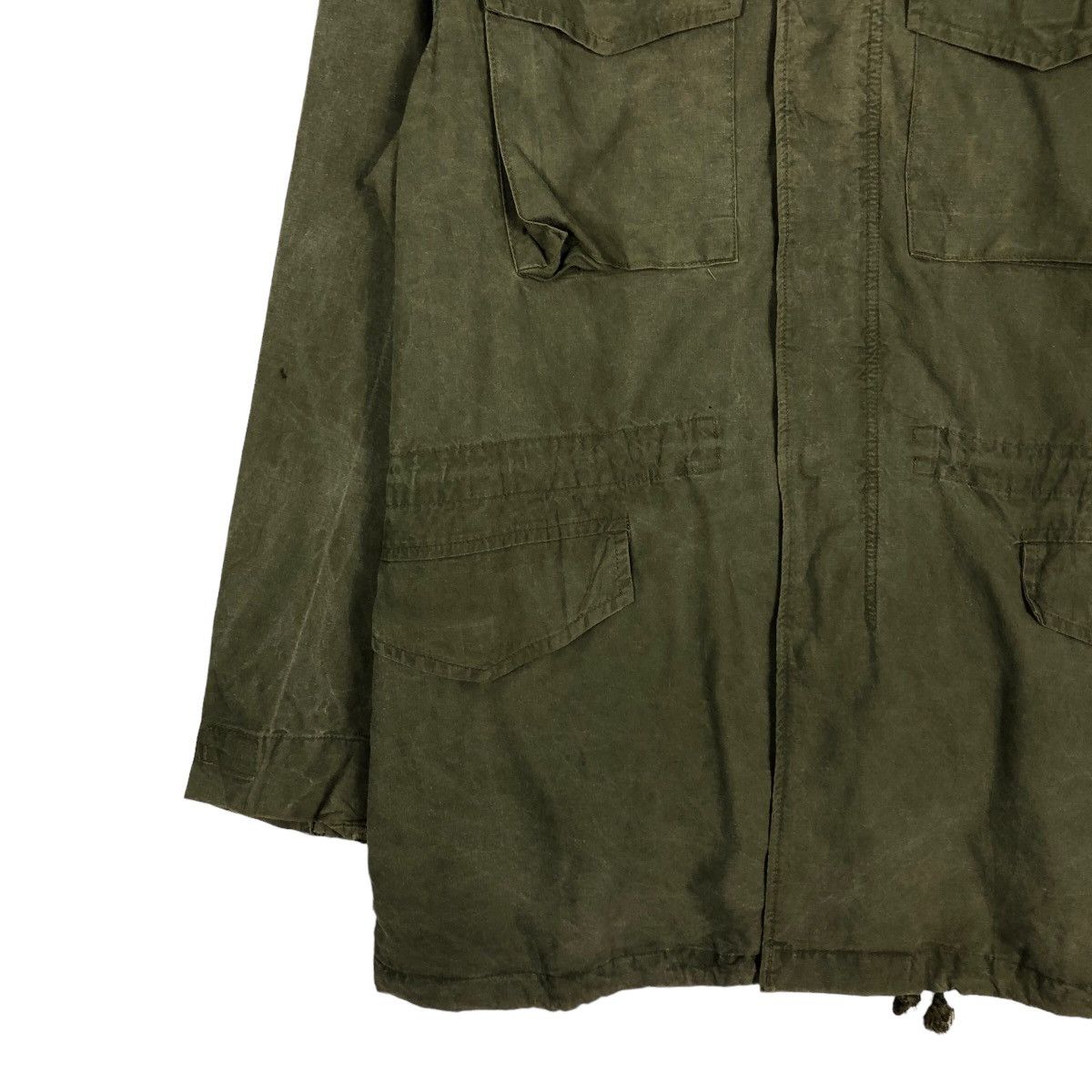 Japanese Brand 🔥Vintage Chore Biker Jacket Military Cargo Pockets Size US L / EU 52-54 / 3 - 4 Thumbnail