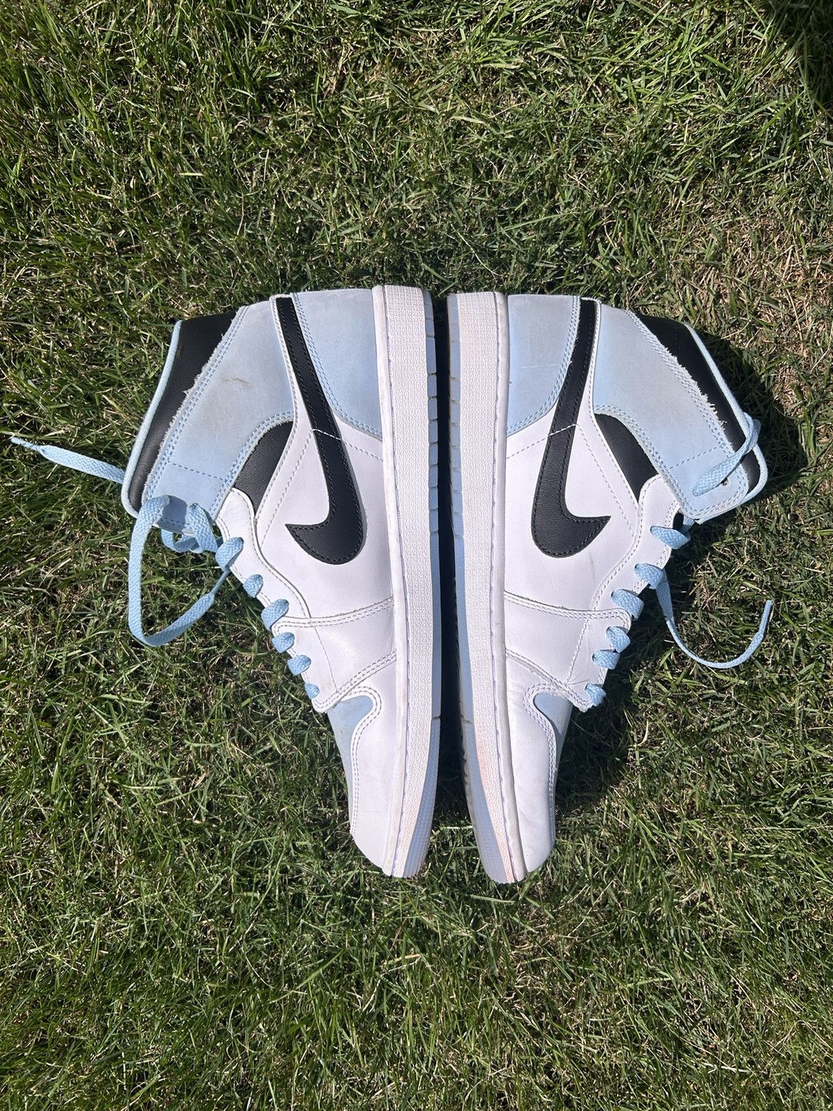 Jordan Brand × Nike Jordan 1 Mid SE Ice Blue (2023) Size US 11 / EU 44 - 4 Thumbnail