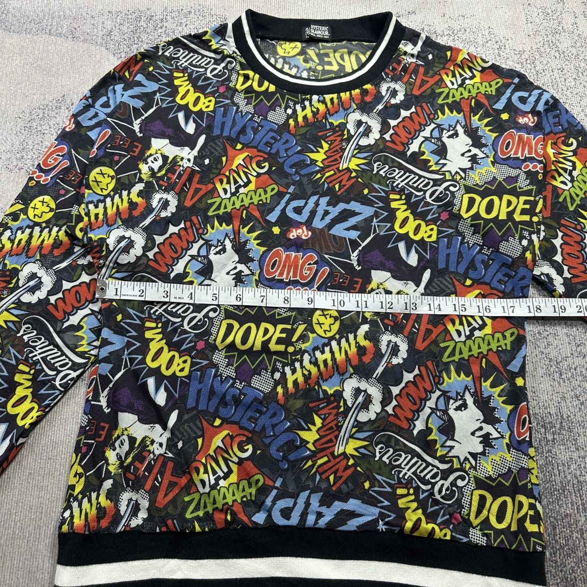 Hysteric Glamour Hysteric glamour All of print Longsleeve Tshirt Size M / US 6-8 / IT 42-44 - 4 Thumbnail