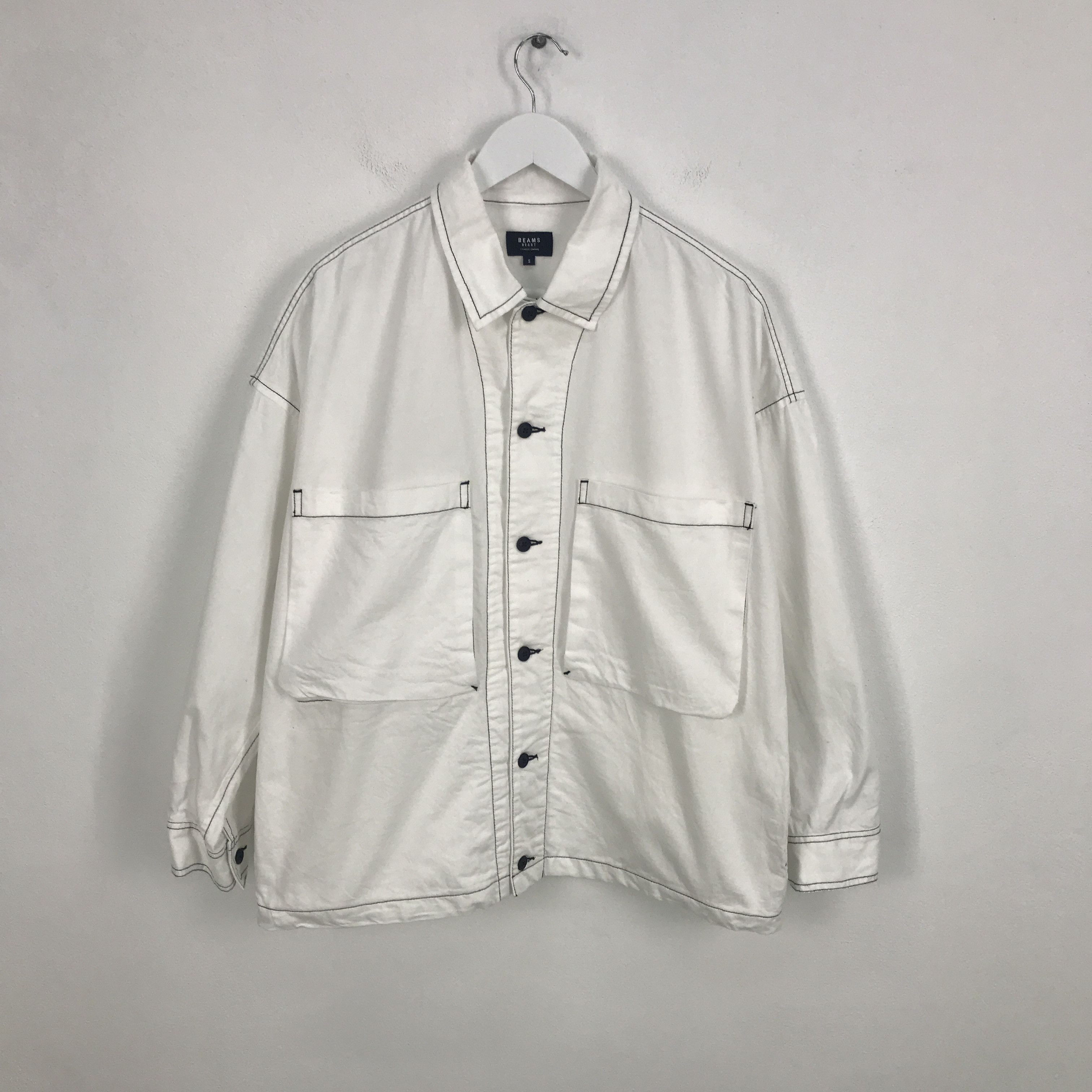 Beams Plus × Japanese Brand Rare beams heart Button Up jacket Size US L / EU 52-54 / 3 - 1 Thumbnail