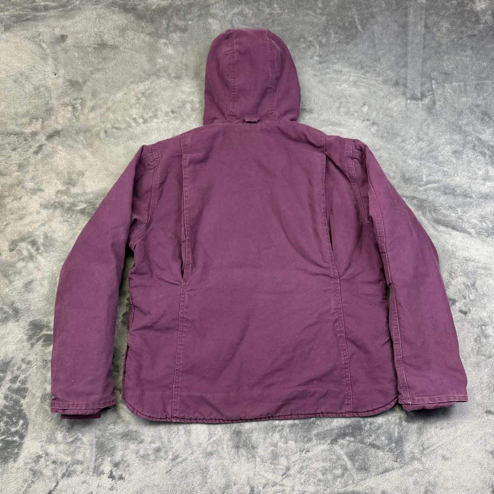 SCHMIDT C.E Schmidt Workwear Canvas Women's Hooded Jacket Size US S / EU 44-46 / 1 - 2 Thumbnail