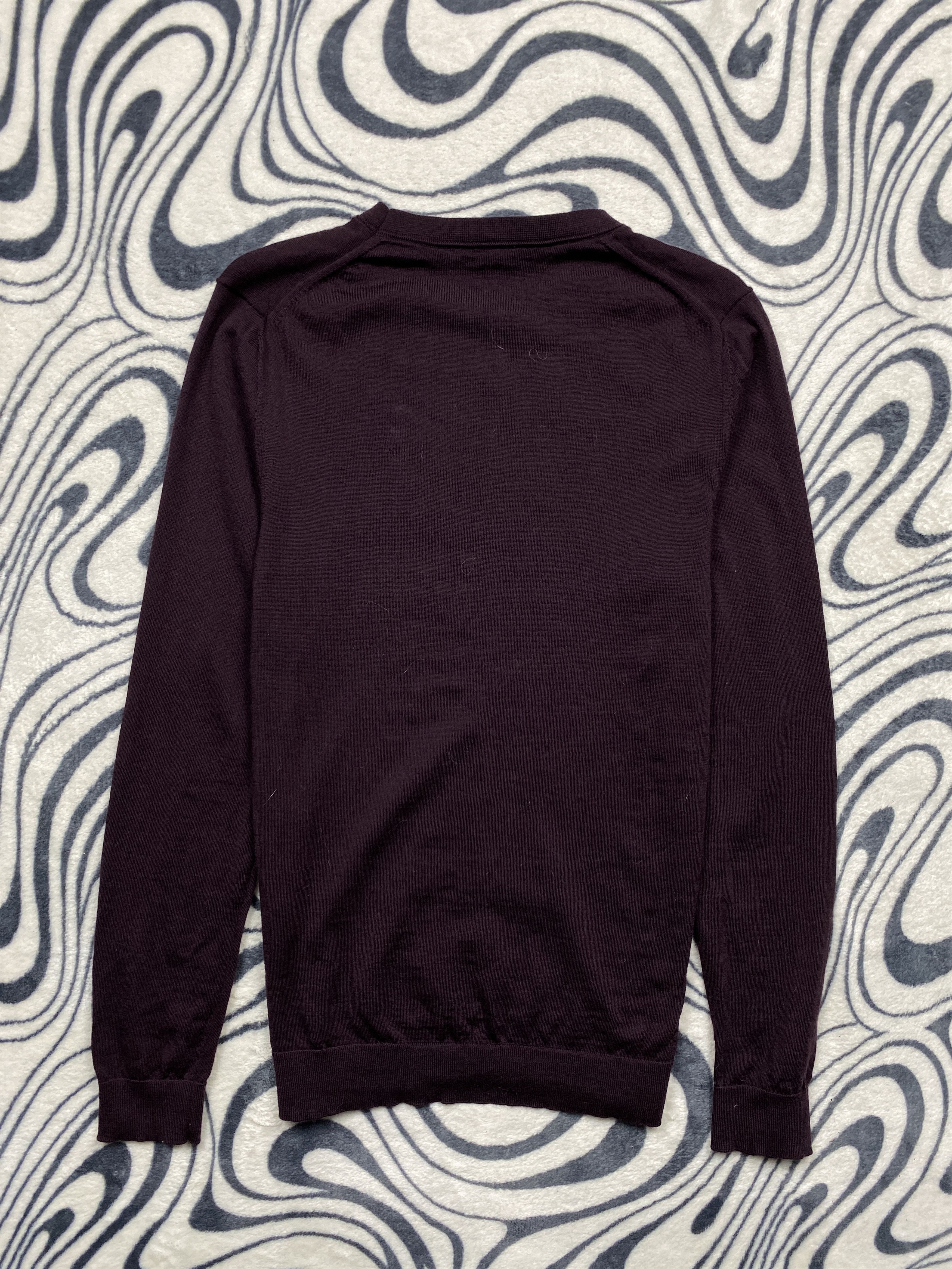 Reiss × Vintage Reiss Vintage Mens Merino Wool Sweater Y2K Size US M / EU 48-50 / 2 - 5 Thumbnail