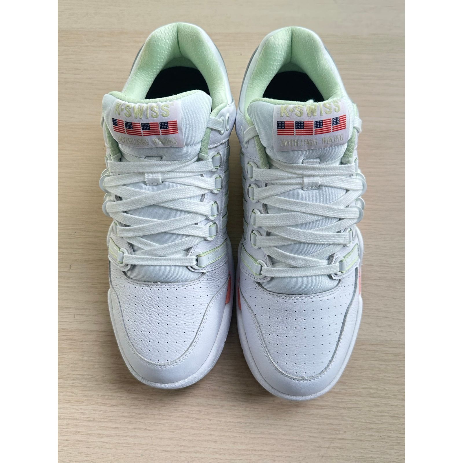 K-Swiss K-Swiss SI-18 x Brocky Marciano White Sneaker - Size 7.5M Size US 7.5 / IT 37.5 - 2 Thumbnail