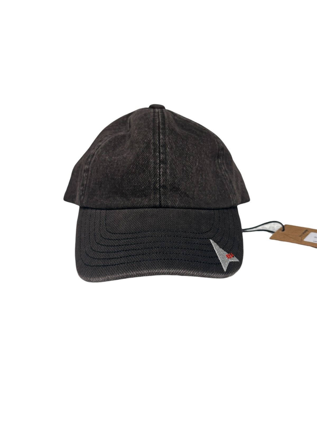 ROA (RARE) ROA X Wrangler Aero 6 Panel Dark Brown Denim Cap Size ONE SIZE - 3 Thumbnail