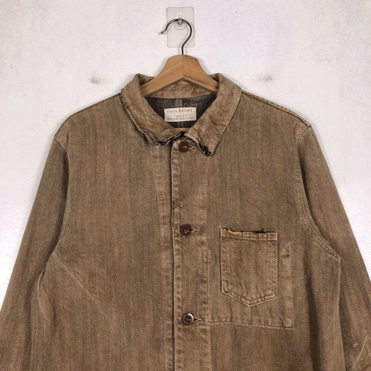 Japanese Brand 📌VINTAGE CHORE JACKET SPELL BOUND UNION MADE ISSEY MIYAKE Size US M / EU 48-50 / 2 - 5 Thumbnail