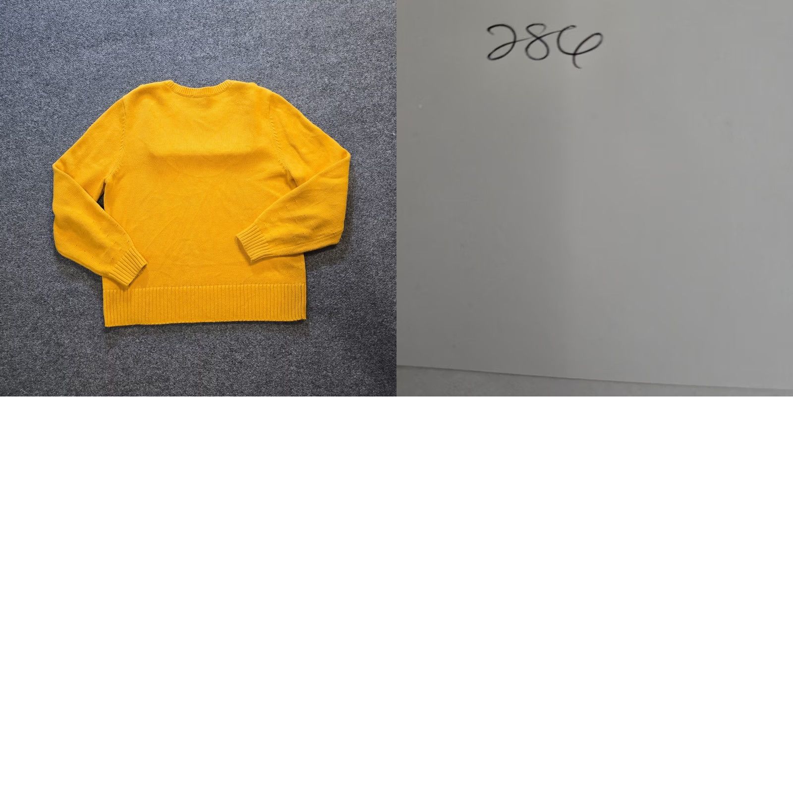 Talbots Talbots Sweater Women Large Petite Yellow Ruffle Trim Long Sleeve Casual Capsule Pullover Knit Crew Neck Mens WomensGirls Size L / US 10 / IT 46 - 8 Thumbnail