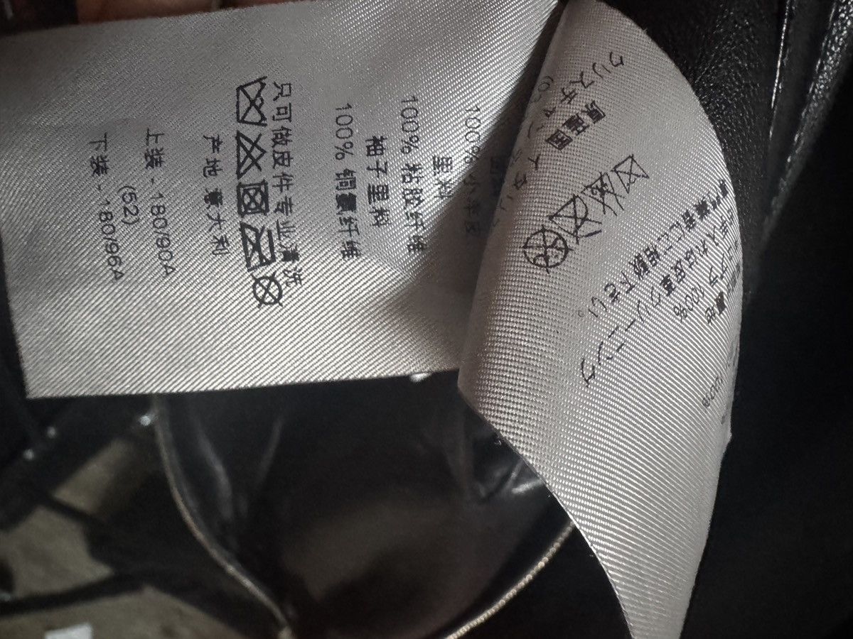 Dior Dior Homme Leather Jacket Size US L / EU 52-54 / 3 - 13 Thumbnail