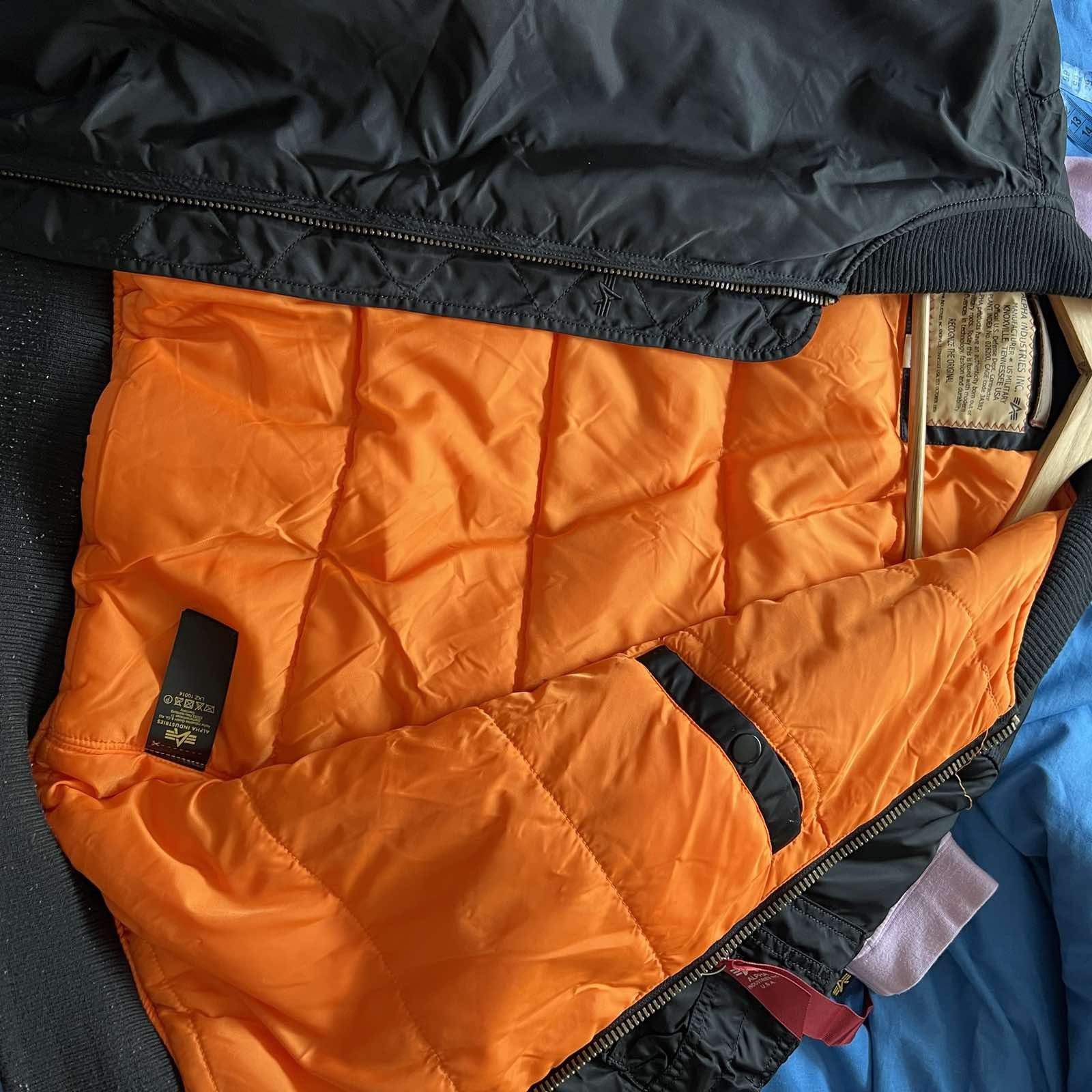 Alpha Industries × Vintage Alpha Industries Vintage Bomber Jacket Ma 1 Avantgarde Sz M Size US M / EU 48-50 / 2 - 7 Thumbnail