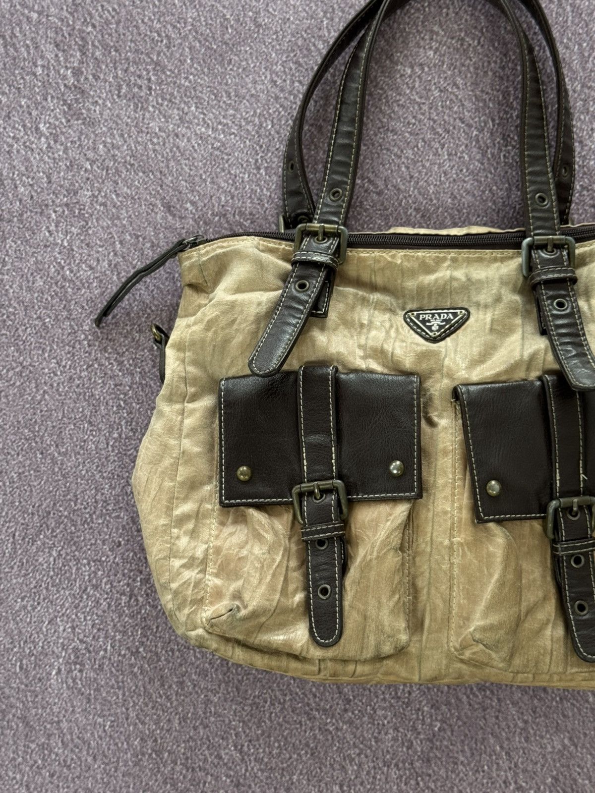Japanese Brand Y2K Vintage Military Vibe Japanese Style Glamour Cargo Bag Size ONE SIZE - 2 Thumbnail