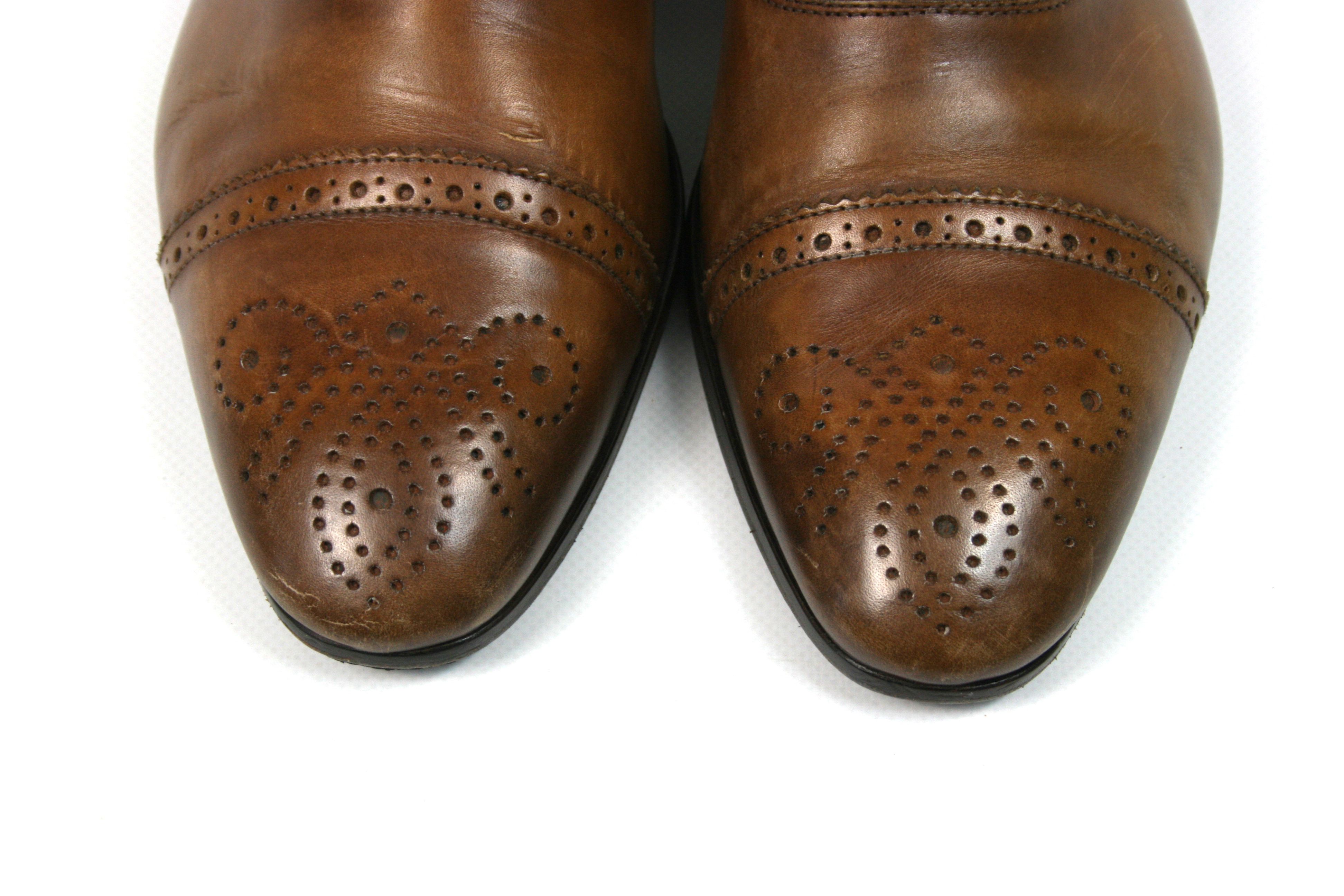 Doucal's Leather Oxford Shoes Size US 7 / EU 40 - 5 Thumbnail
