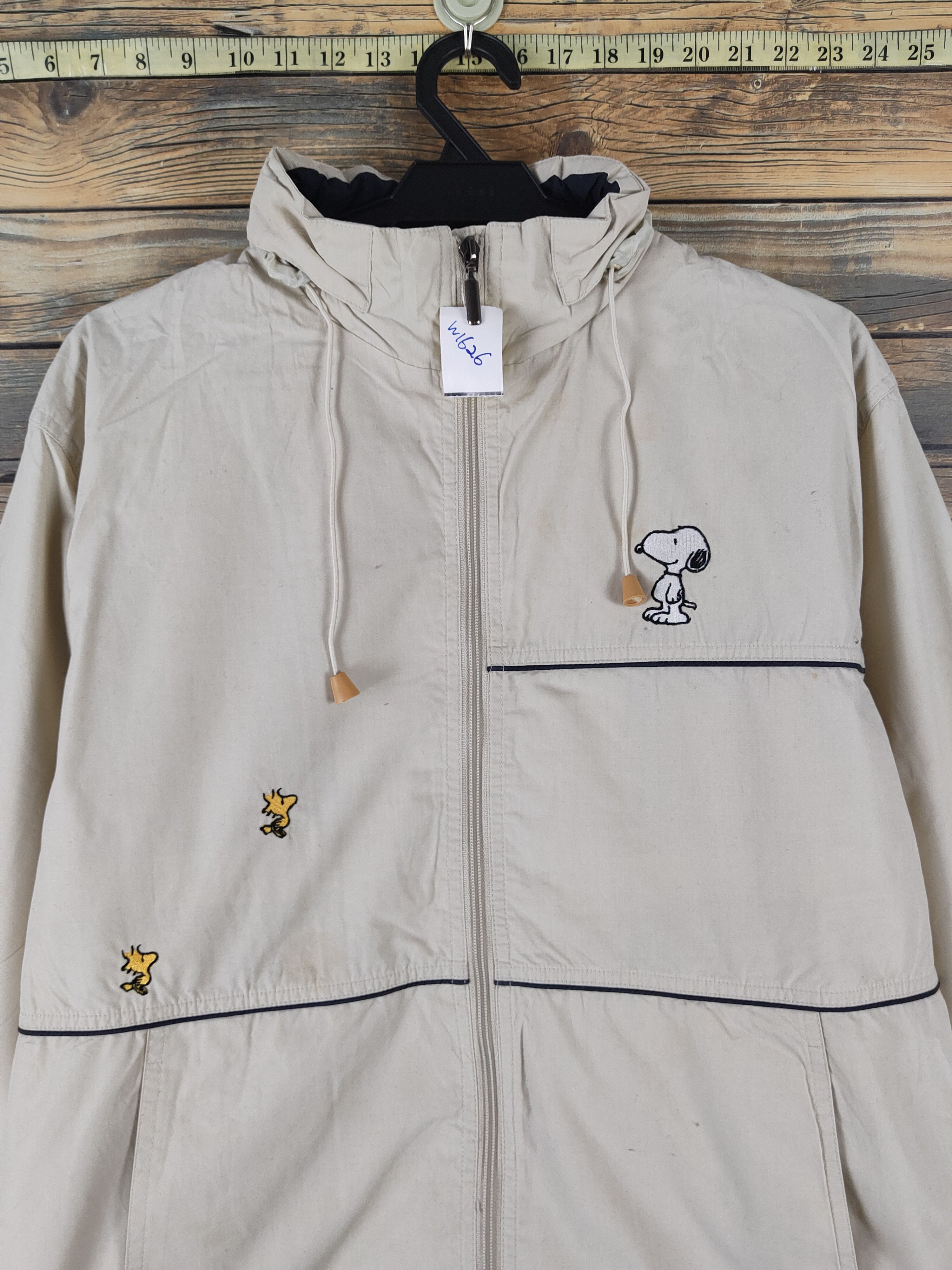 Japanese Brand × Peanuts × Vintage Peanuts vintage Ivory Hoodie Sweaters #W1626 Size US M / EU 48-50 / 2 - 2 Thumbnail