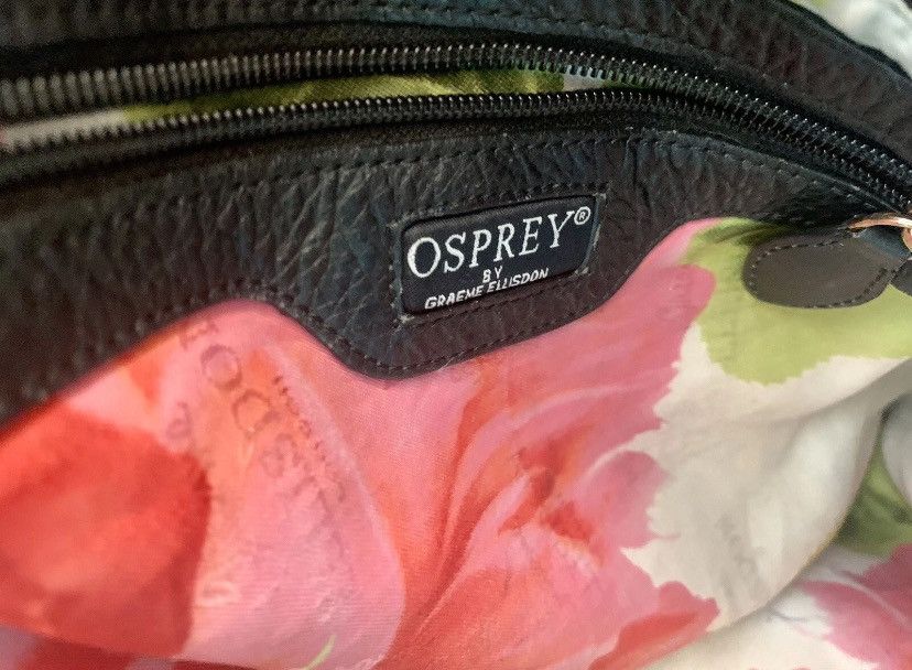 Osprey Osprey Leather floral lining Handbag RRP: £165 Size ONE SIZE - 11 Thumbnail