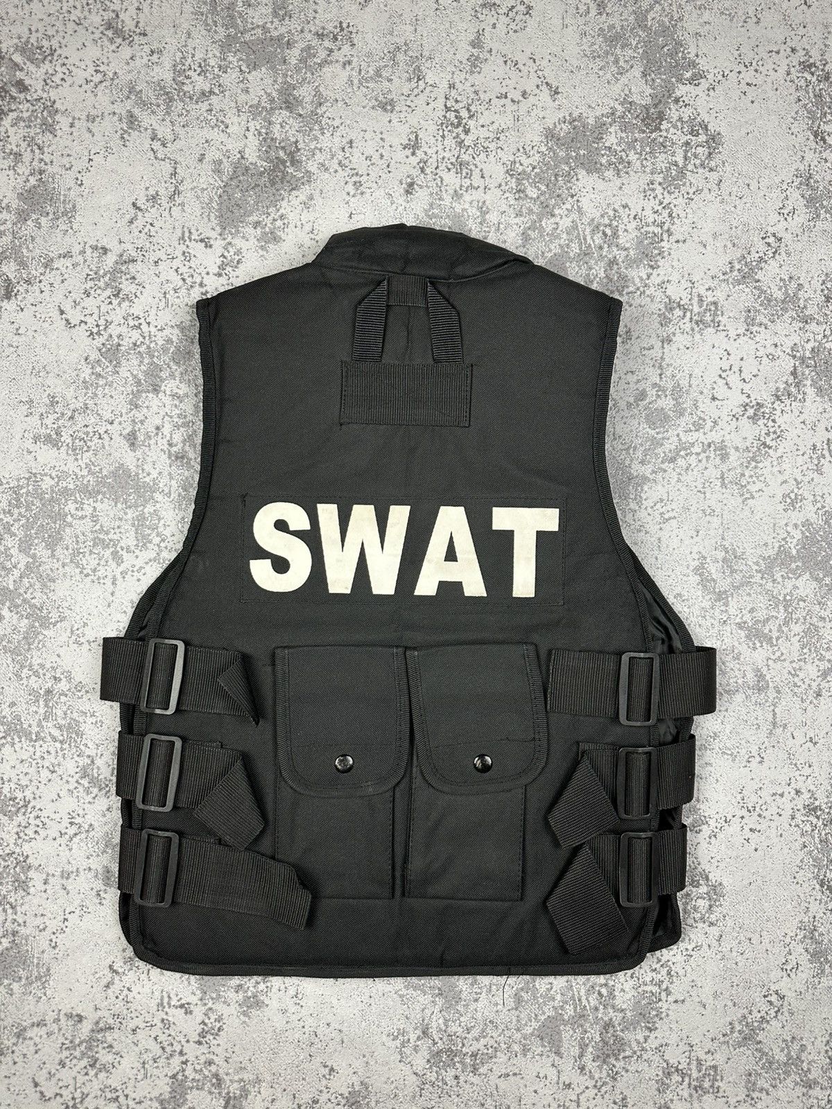 Other SWAT Tactical Vest Wish Black Multi Pocket Vintage Size US M / EU 48-50 / 2 - 1 Thumbnail