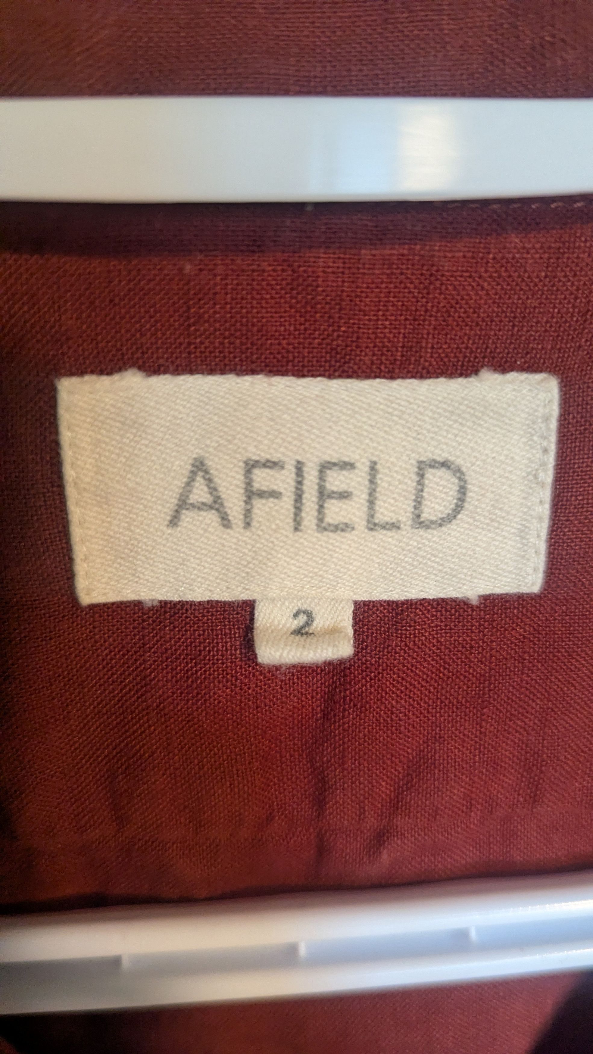 Other Afield - Camp collar linen shirt Size US M / EU 48-50 / 2 - 2 Thumbnail