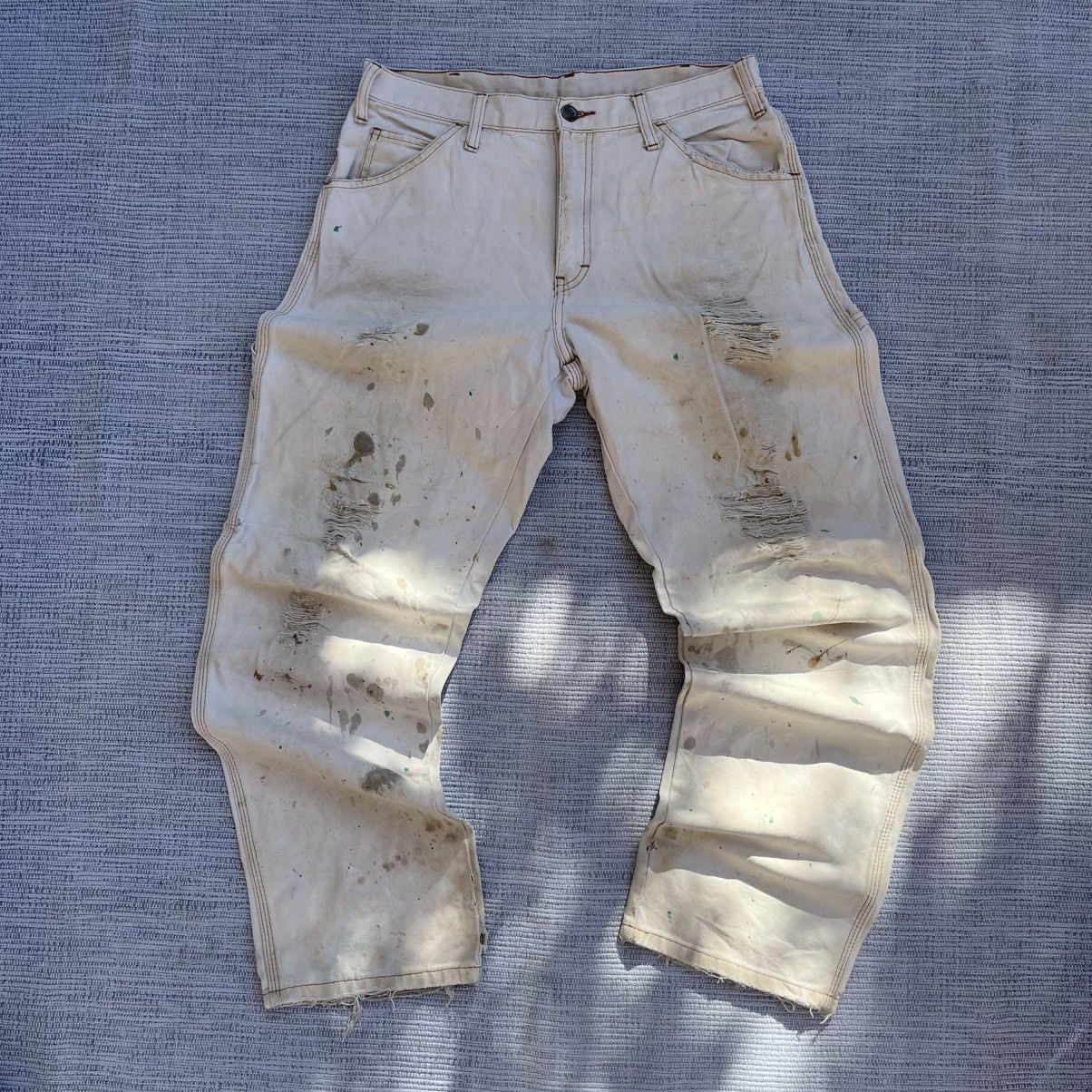 Dickies × Vintage Vintage distressed dickies workwear Size US 32 / EU 48 - 1 Thumbnail