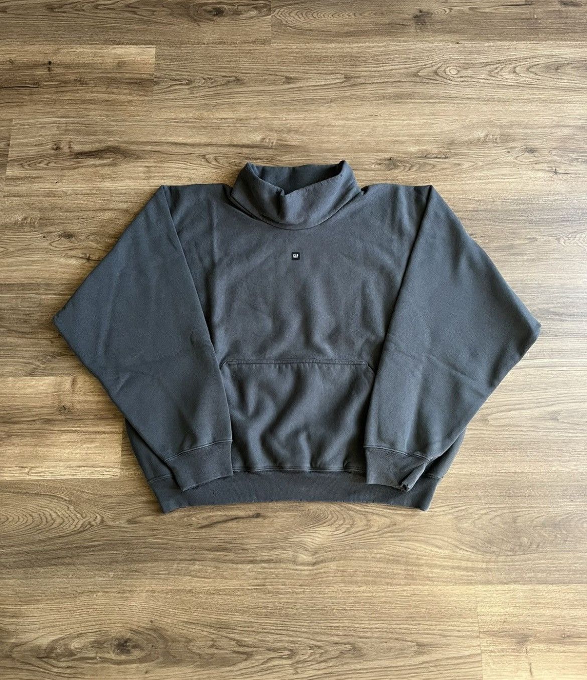 Yeezy Gray High Neck Sweater - Yeezy Gap Engineered by
