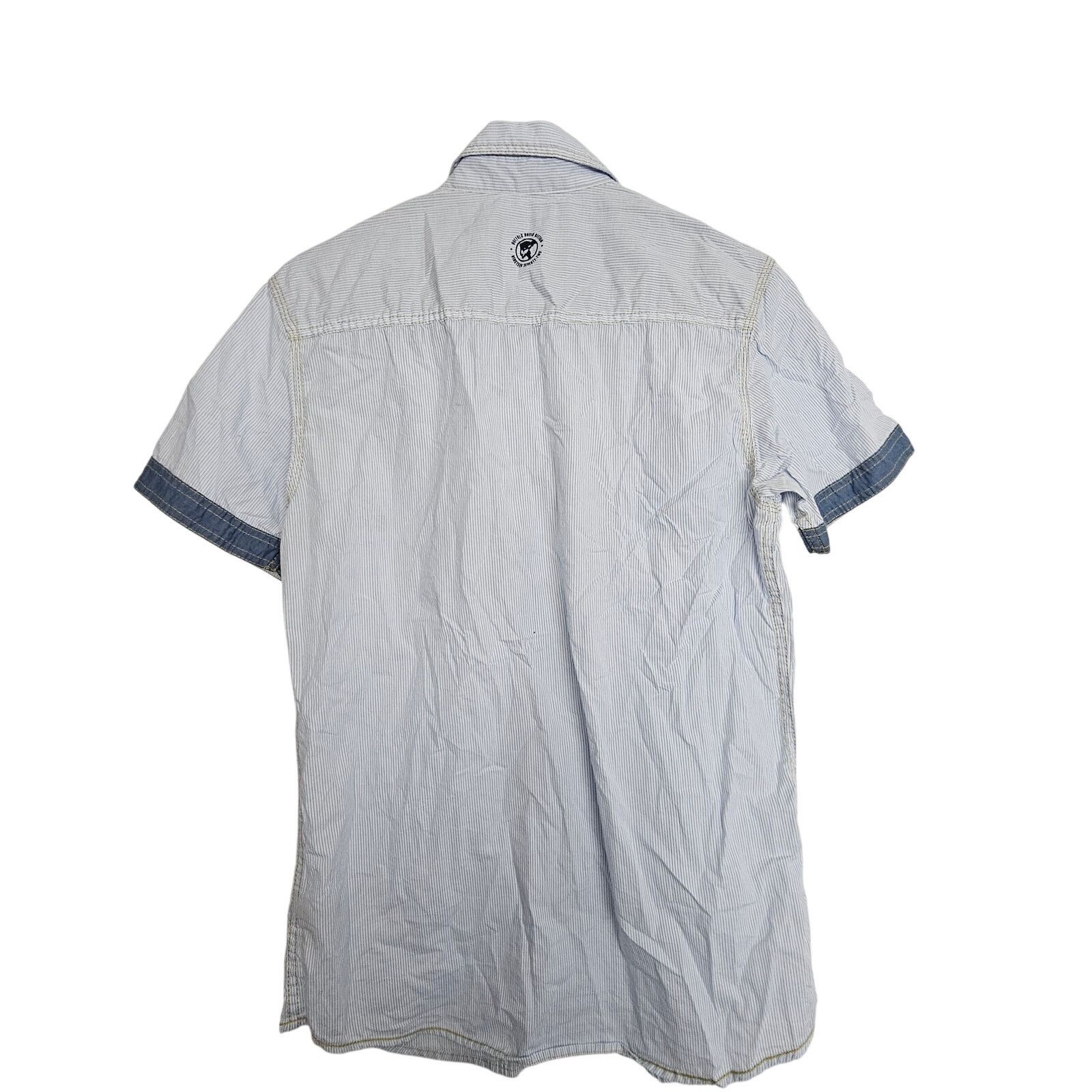 Buffalo David Bitton Buffalo David Bitton Men Striped Western Shirt Snap S Cowboy Size US S / EU 44-46 / 1 - 8 Thumbnail