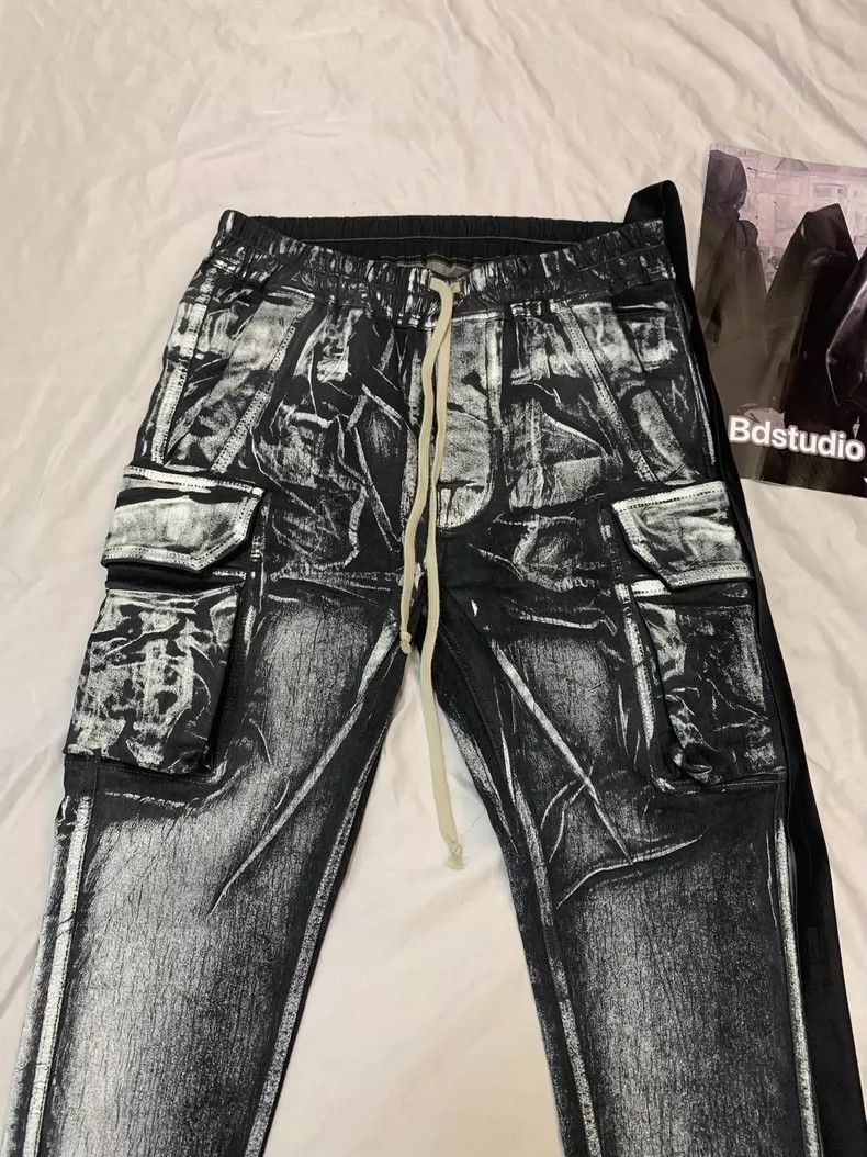 Rick Owens Rick Owens size L Wax Bullet Pants Size US 30 / EU 46 - 2 Thumbnail