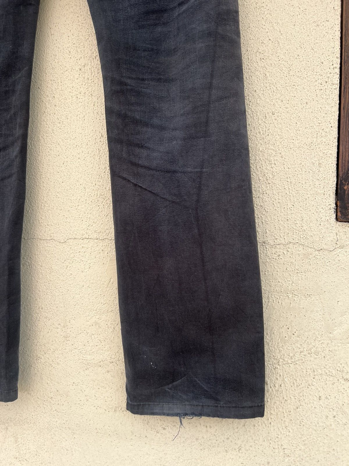 Comme des Garcons Homme Vintage 2005 CDGH AD2005 Distress Faded Waxed Chinos Pant Size US 30 / EU 46 - 22 Thumbnail