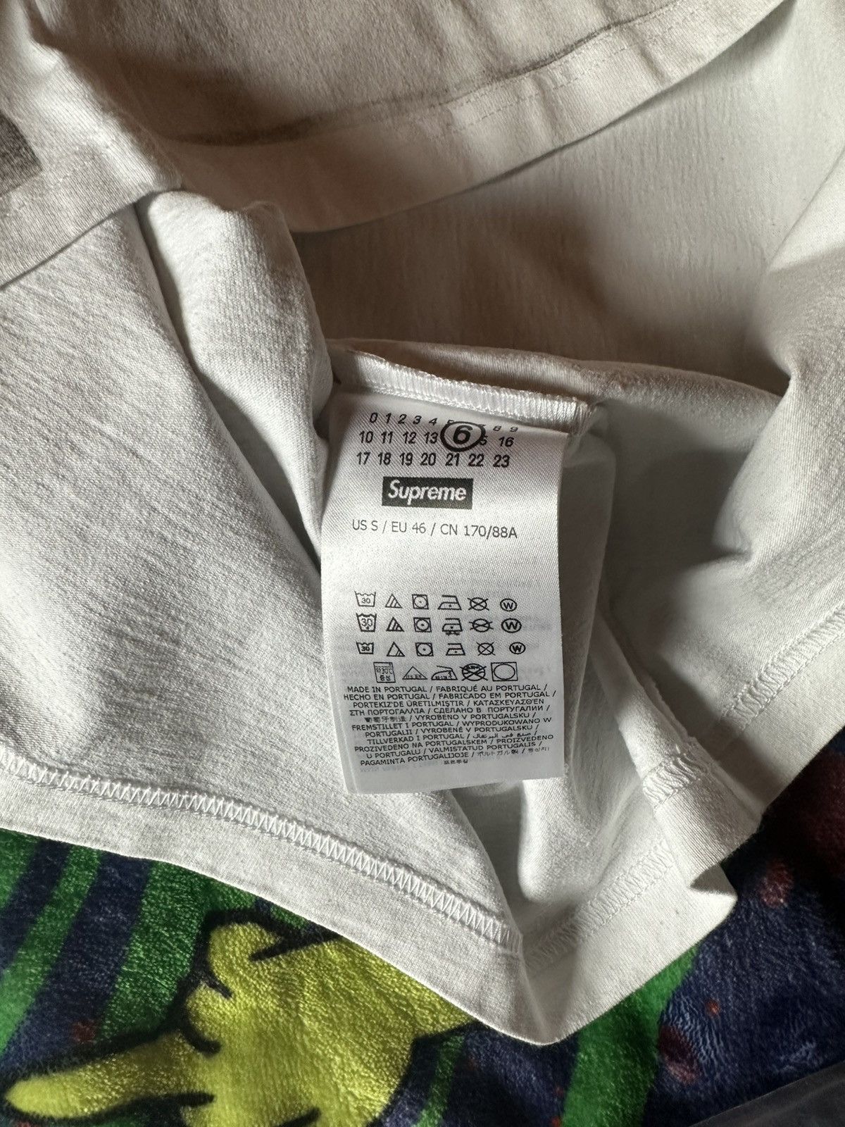 Maison Margiela × Supreme Supreme x Maison Margiela Box Logo Tee Size US S / EU 44-46 / 1 - 9 Thumbnail