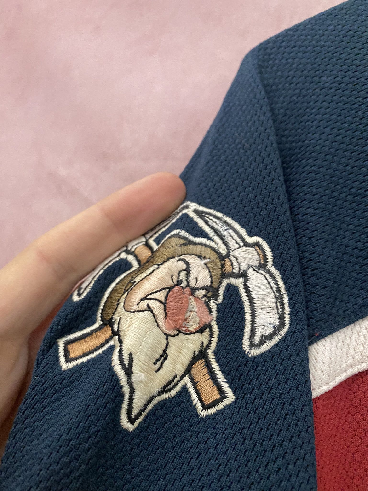 Disney × NHL × Vintage Vintage Disney Grumpy Miners #37 Pullover Ice Hockey Jersey Size US L / EU 52-54 / 3 - 6 Thumbnail