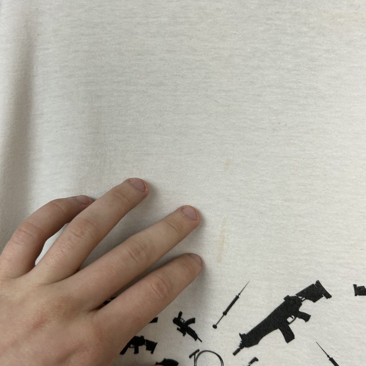 Vintage Vintage Hitman Big graphic logo movie streetwear tee Size US XL / EU 56 / 4 - 6 Thumbnail