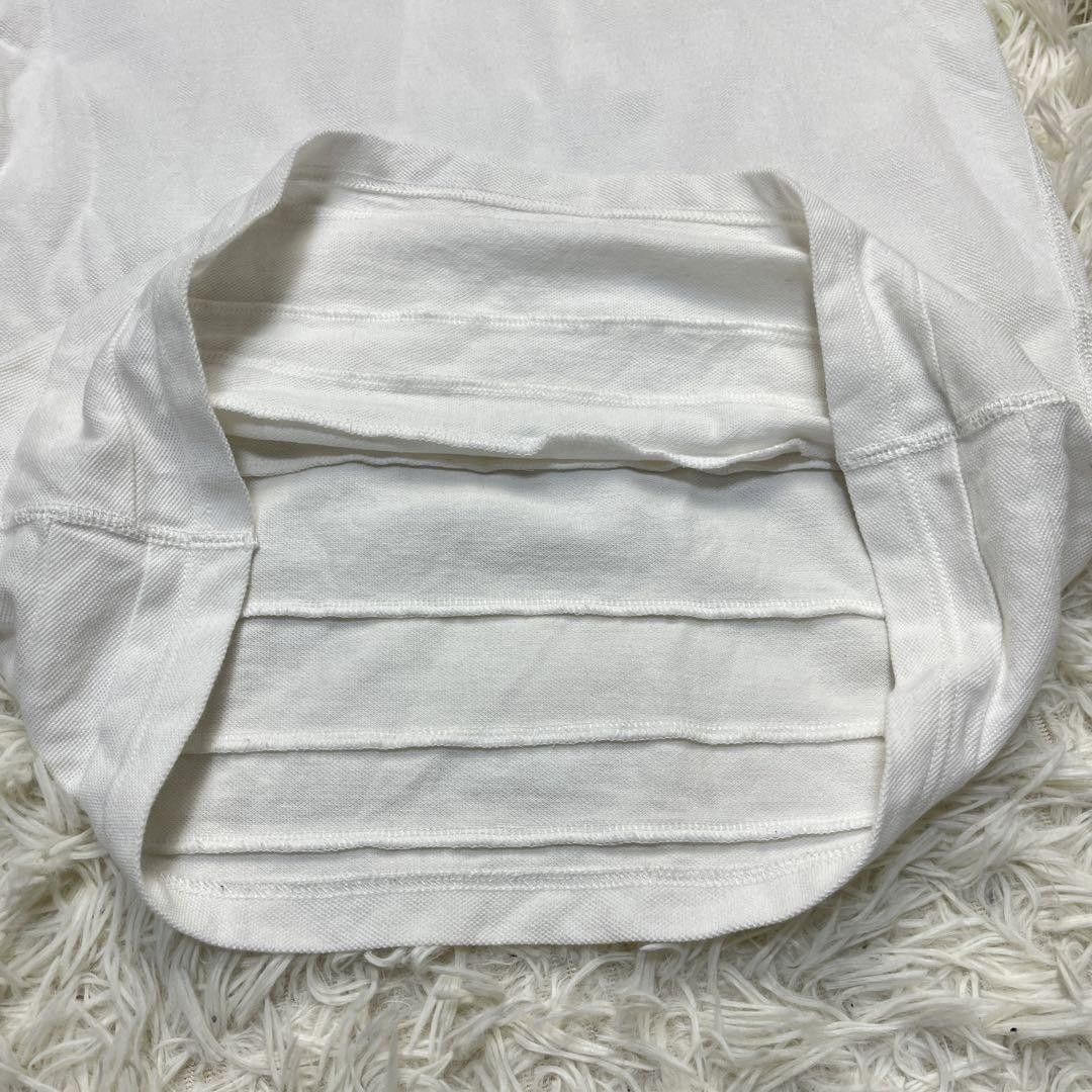 Junya Watanabe × Lacoste [Rare]Lacoste eYe Junya Watanabe Polo Shirt, Size M, White Size US M / EU 48-50 / 2 - 7 Thumbnail