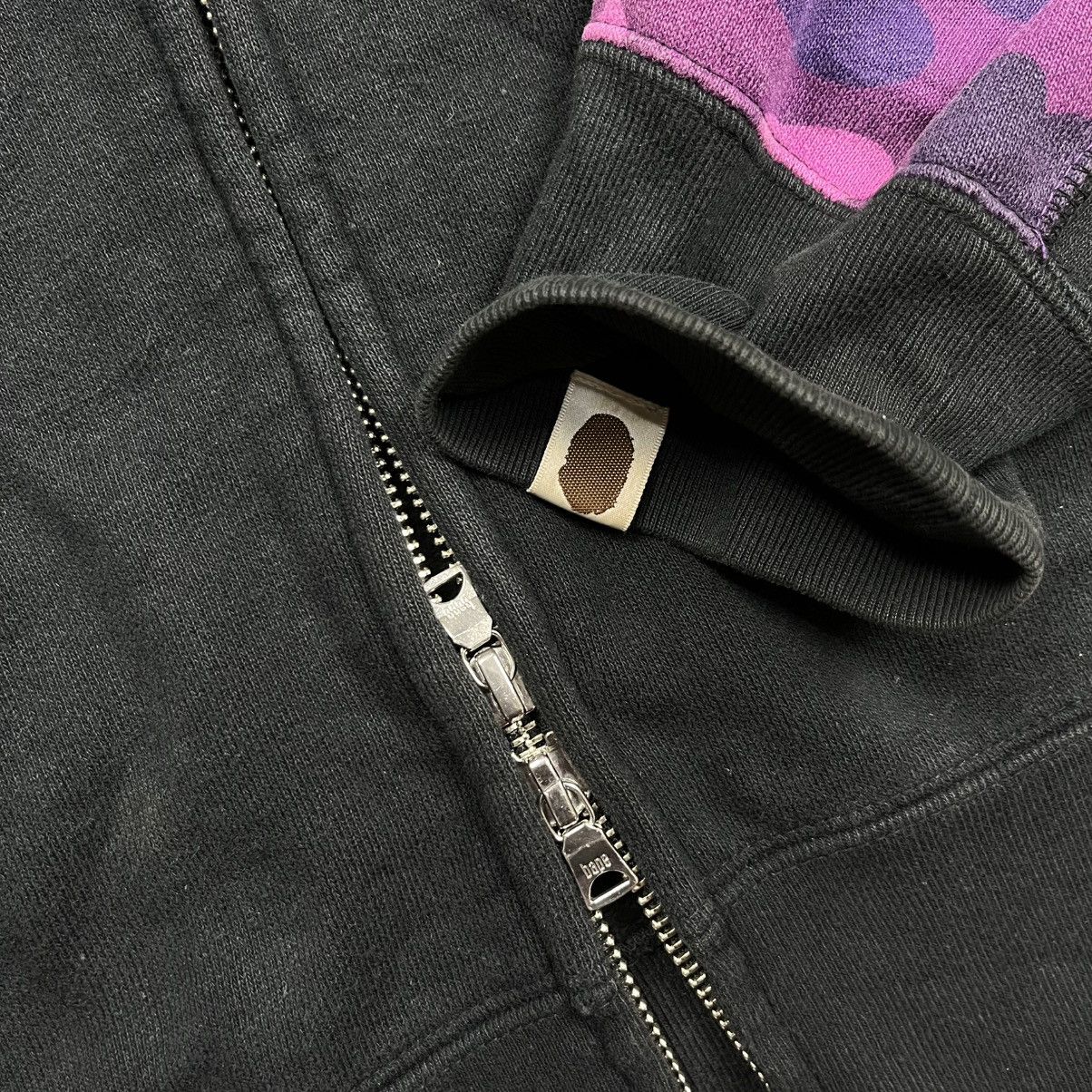 Bape Bape shark wgm camouflage full zip hoodie Size US L / EU 52-54 / 3 - 9 Thumbnail