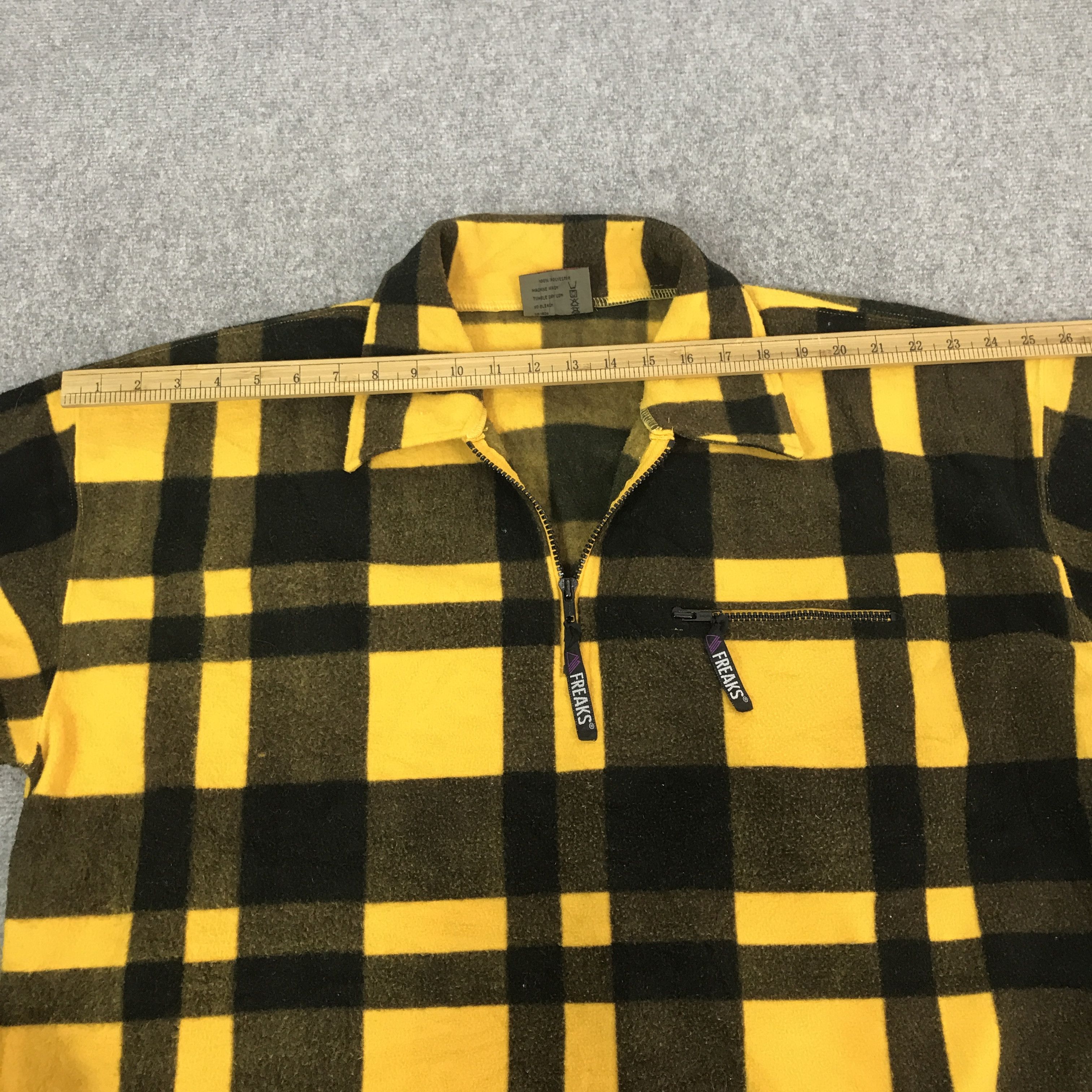 Japanese Brand Vintage Freaks Fleece zipper jacket Size US L / EU 52-54 / 3 - 5 Thumbnail