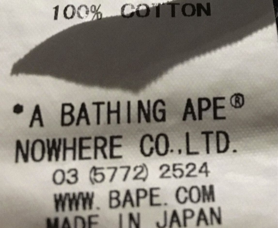 Bape Bape crew neck pullover sweatshirt Size US L / EU 52-54 / 3 - 6 Thumbnail
