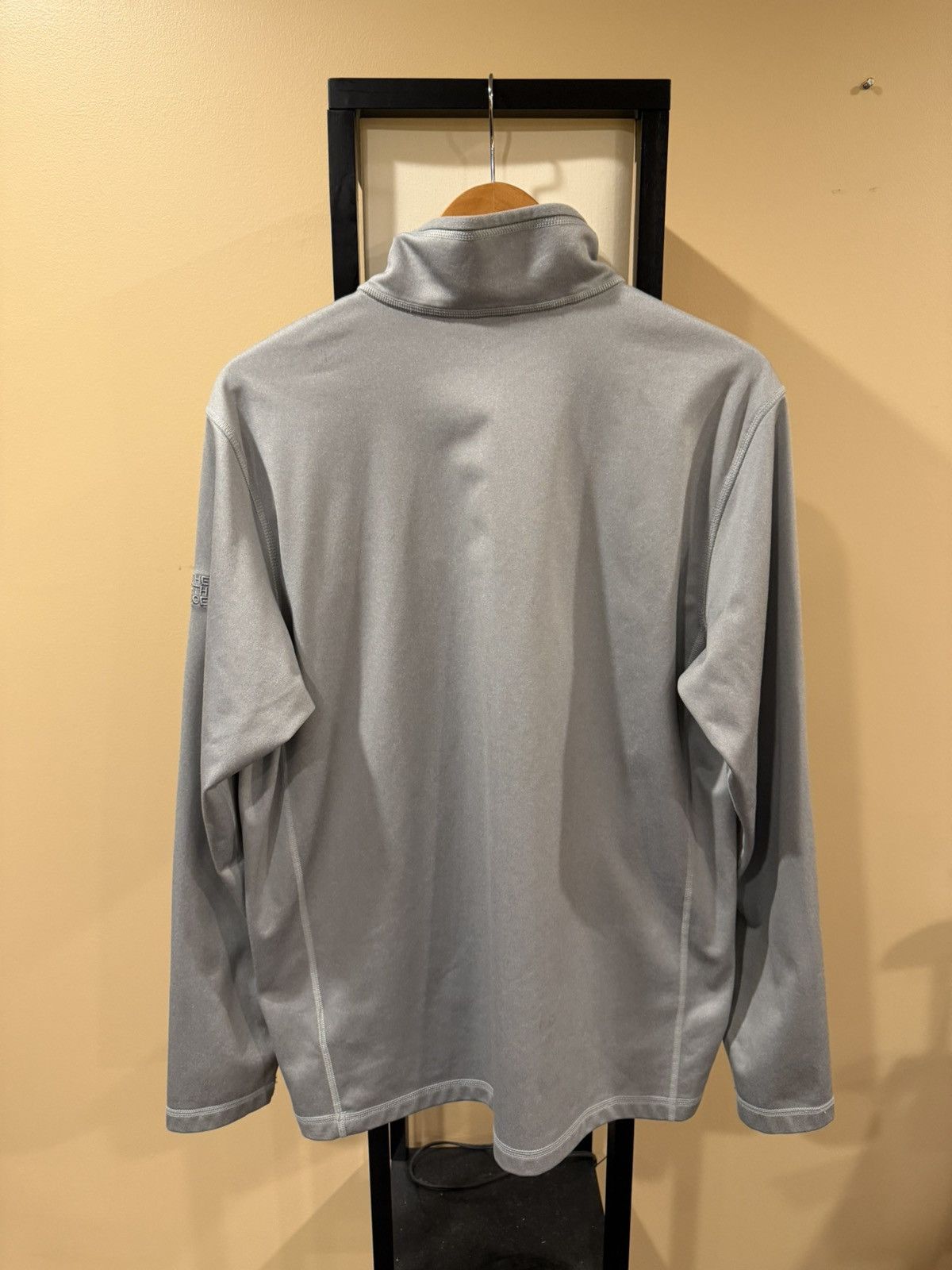 The North Face The North Face Quarter Zip Grey Light Sweatshirt Jacket Size US L / EU 52-54 / 3 - 3 Thumbnail