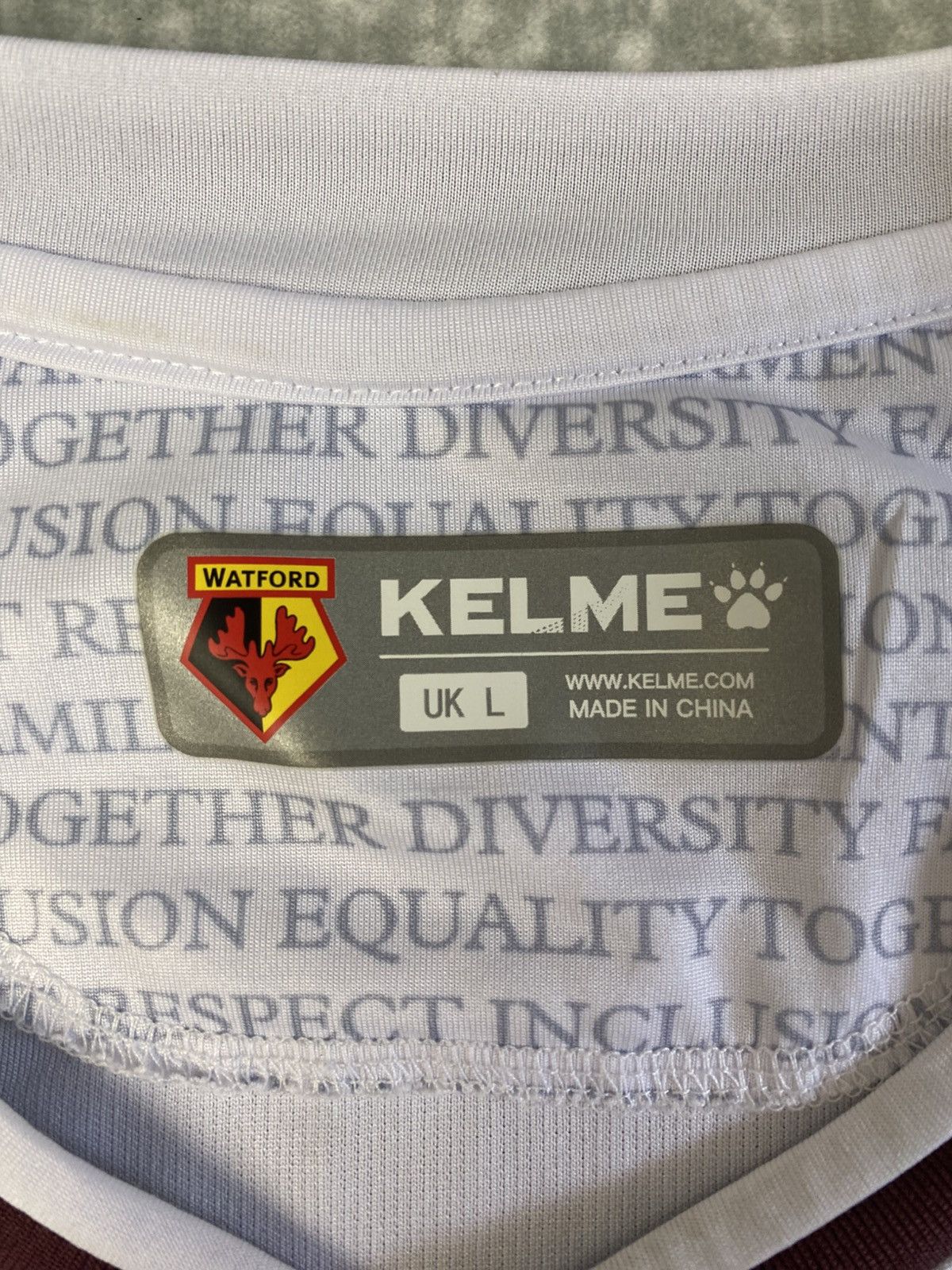 Other Watford FC Kelme Away Foorball Shirt jersey Size US L / EU 52-54 / 3 - 3 Thumbnail