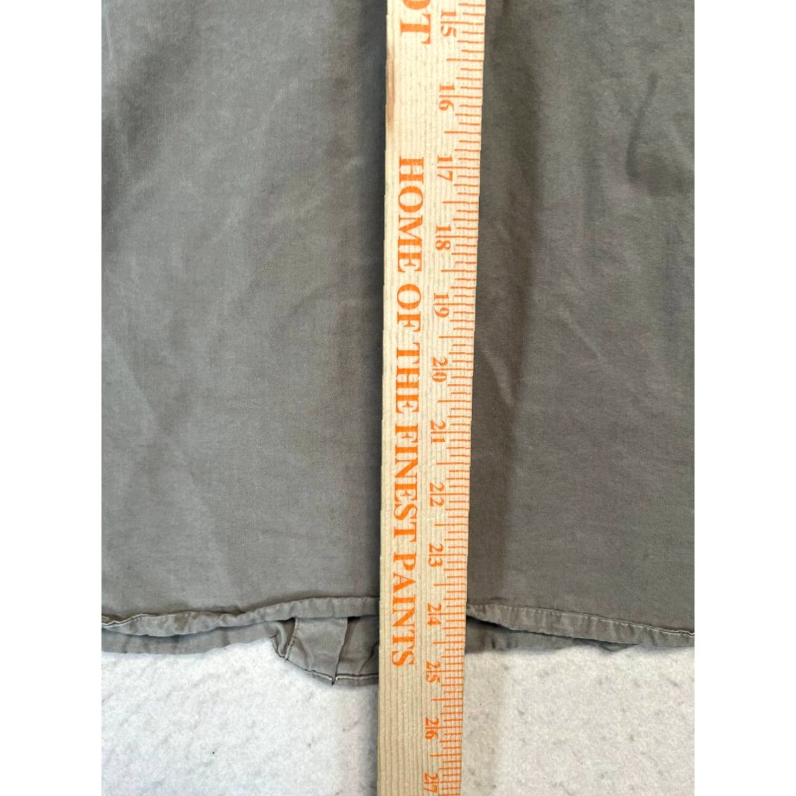 Marine Layer Marine Layer Shirt Button Front Grey Cap Sleeve Medium Women Regular Short Sleeve Casual Button-Up Size M / US 6-8 / IT 42-44 - 4 Thumbnail